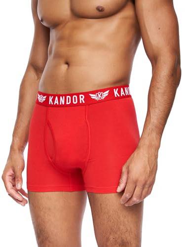 Men's Bambers Boxers 5pk Blue/Red