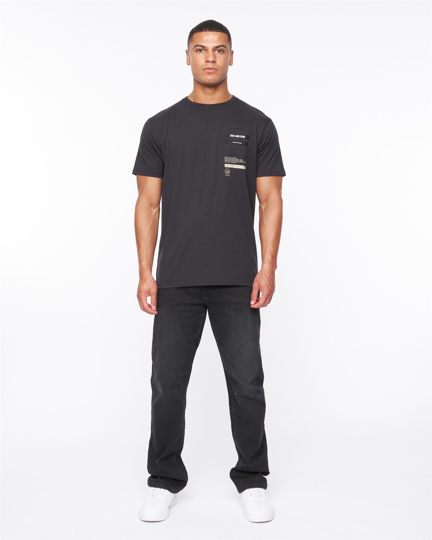 Mens Heningys T-Shirt Black