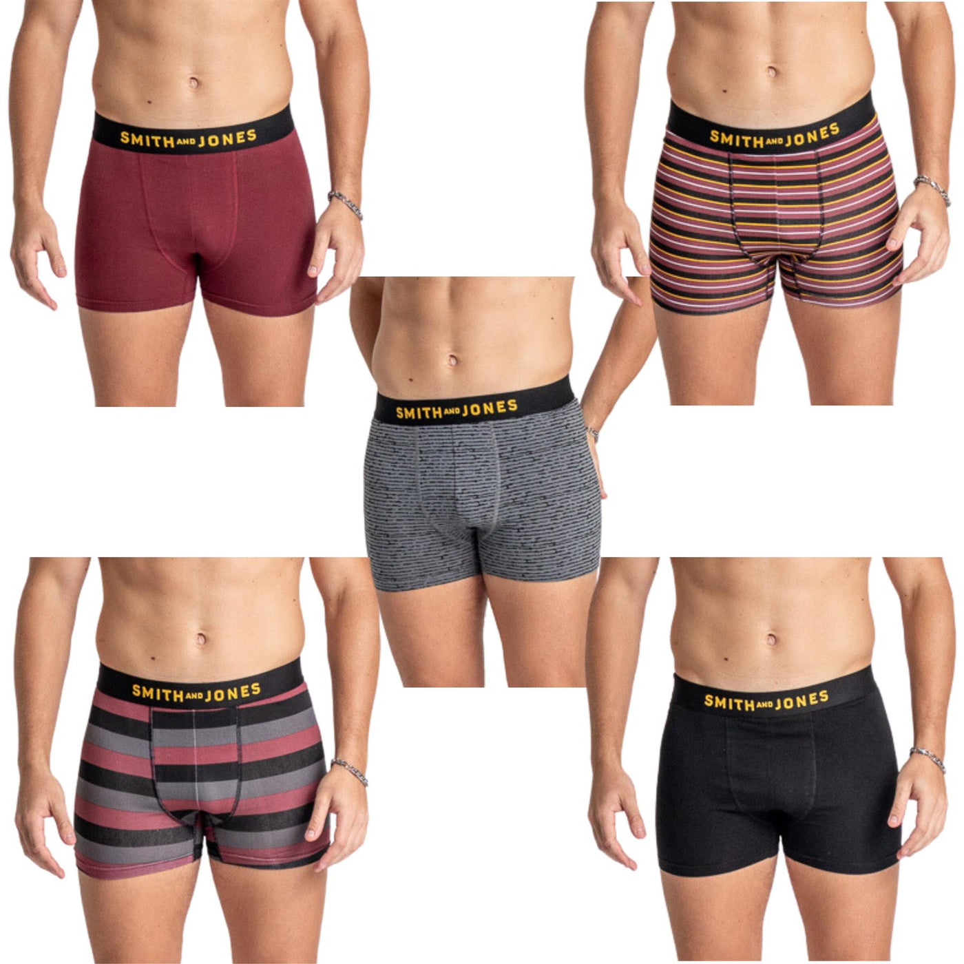 Men's Kole Boxers 5pk Assorted