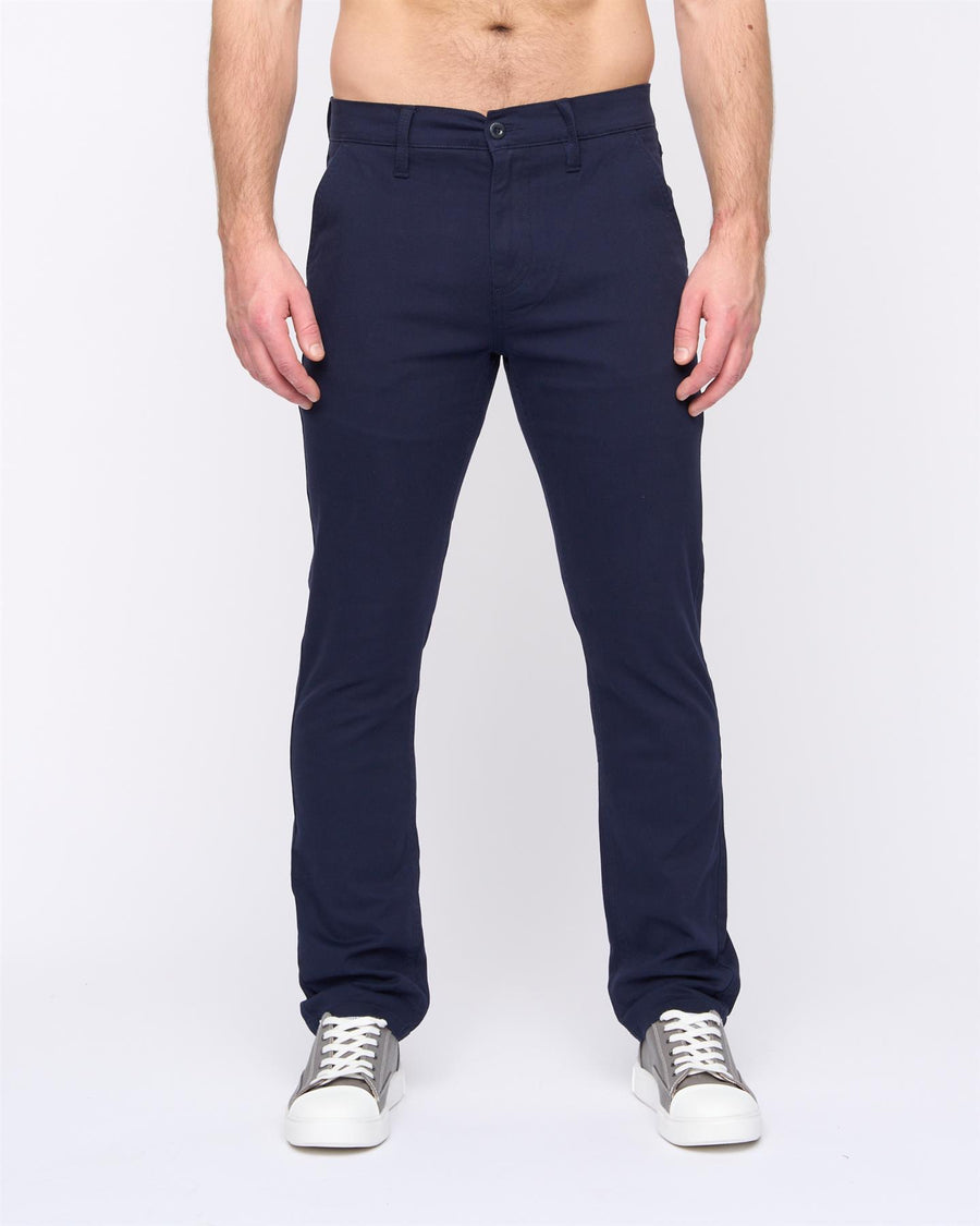 Mens Moretor Chinos Navy