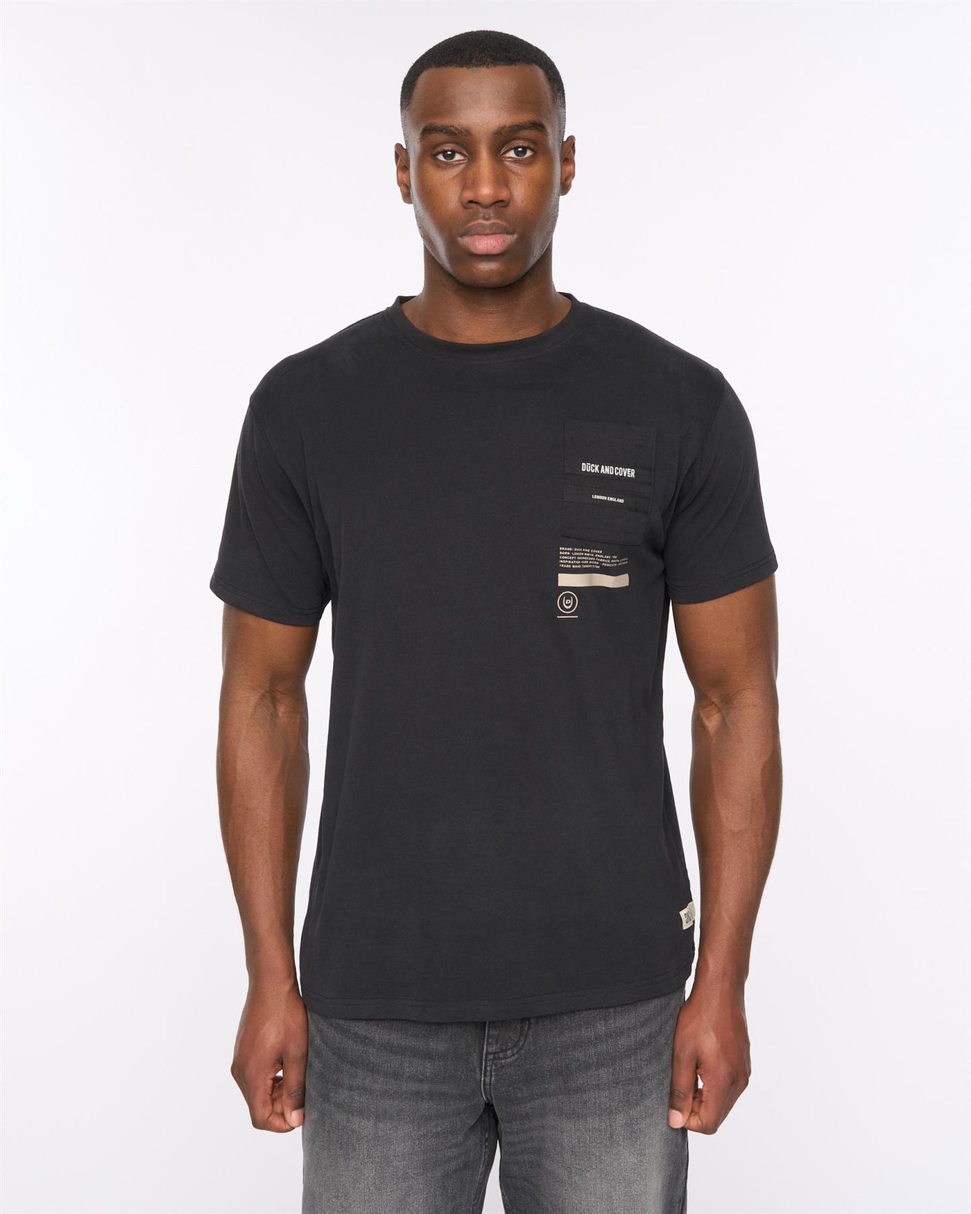 Mens Heningys T-Shirt Black