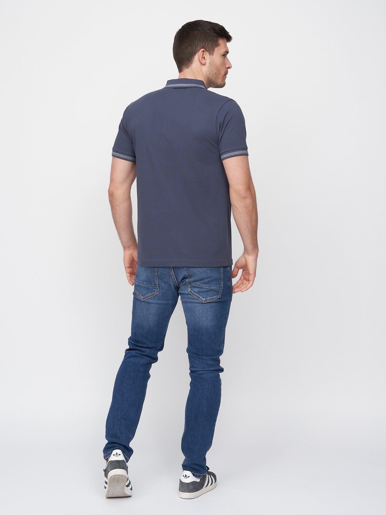 Feltar Polo Mid Blue