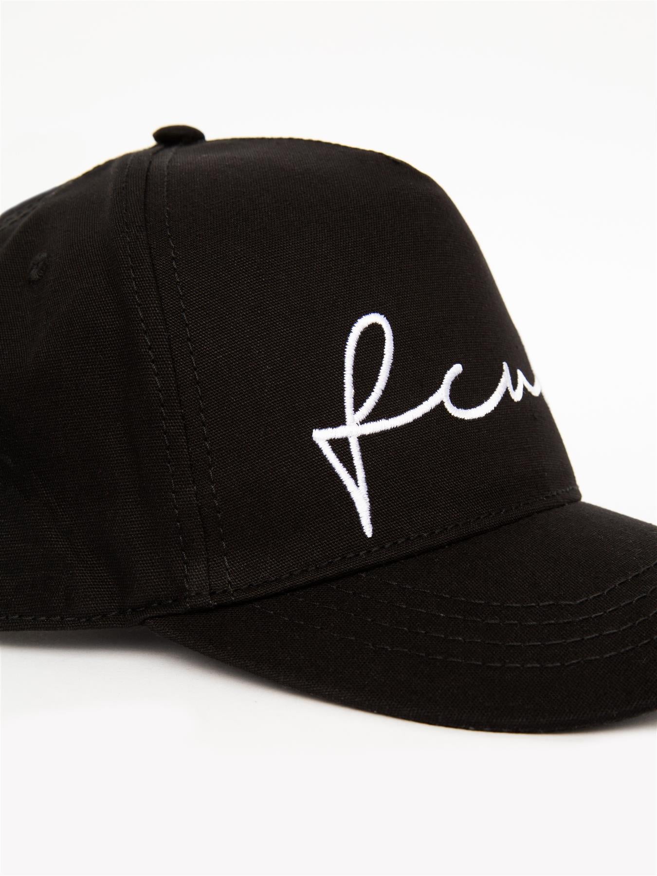 FCUK Scribble Cap           Black