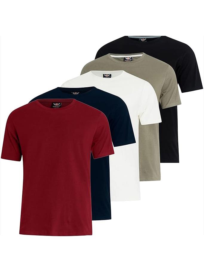 Men's Dovar T-Shirt 5pk Assorted