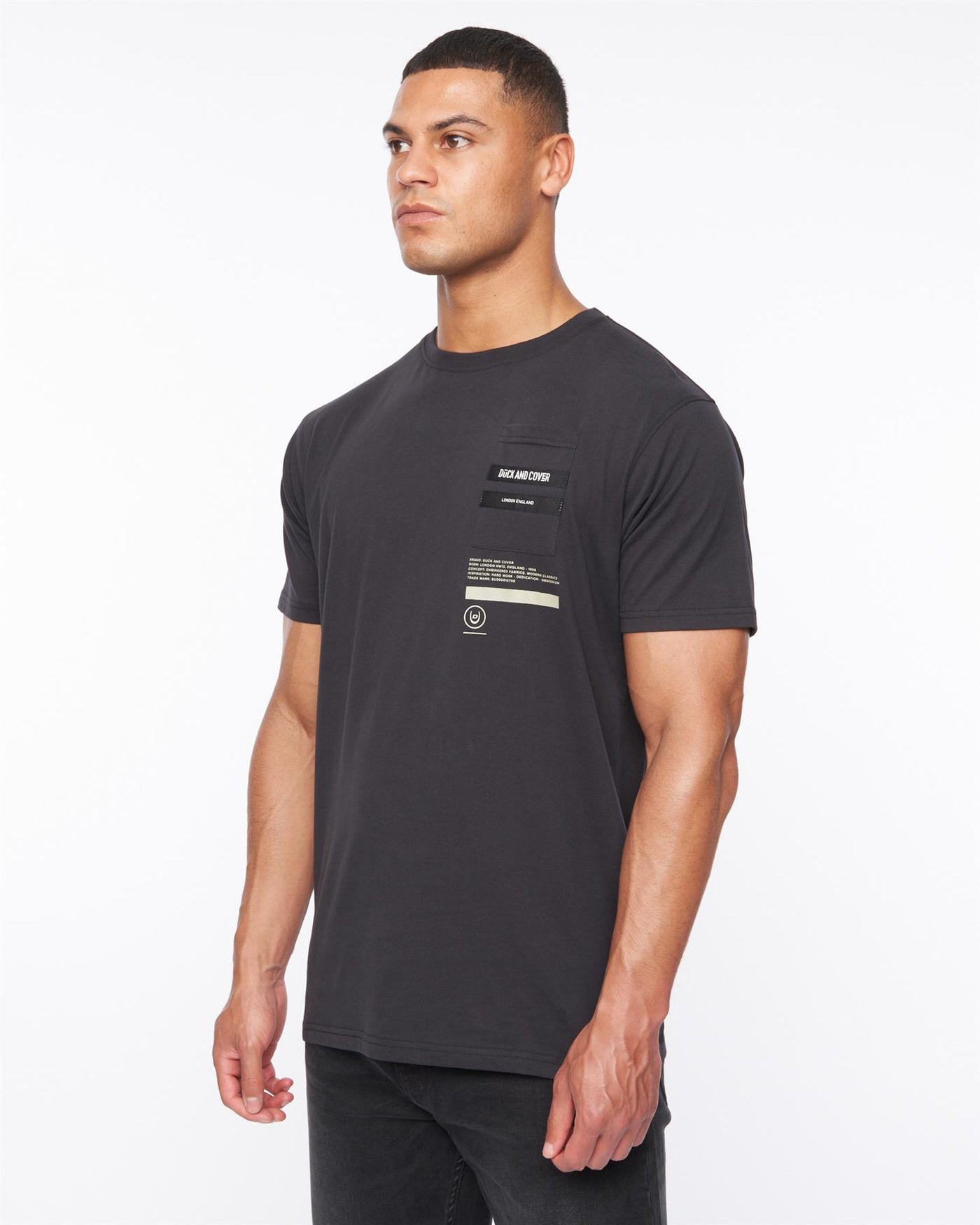 Mens Heningys T-Shirt Black