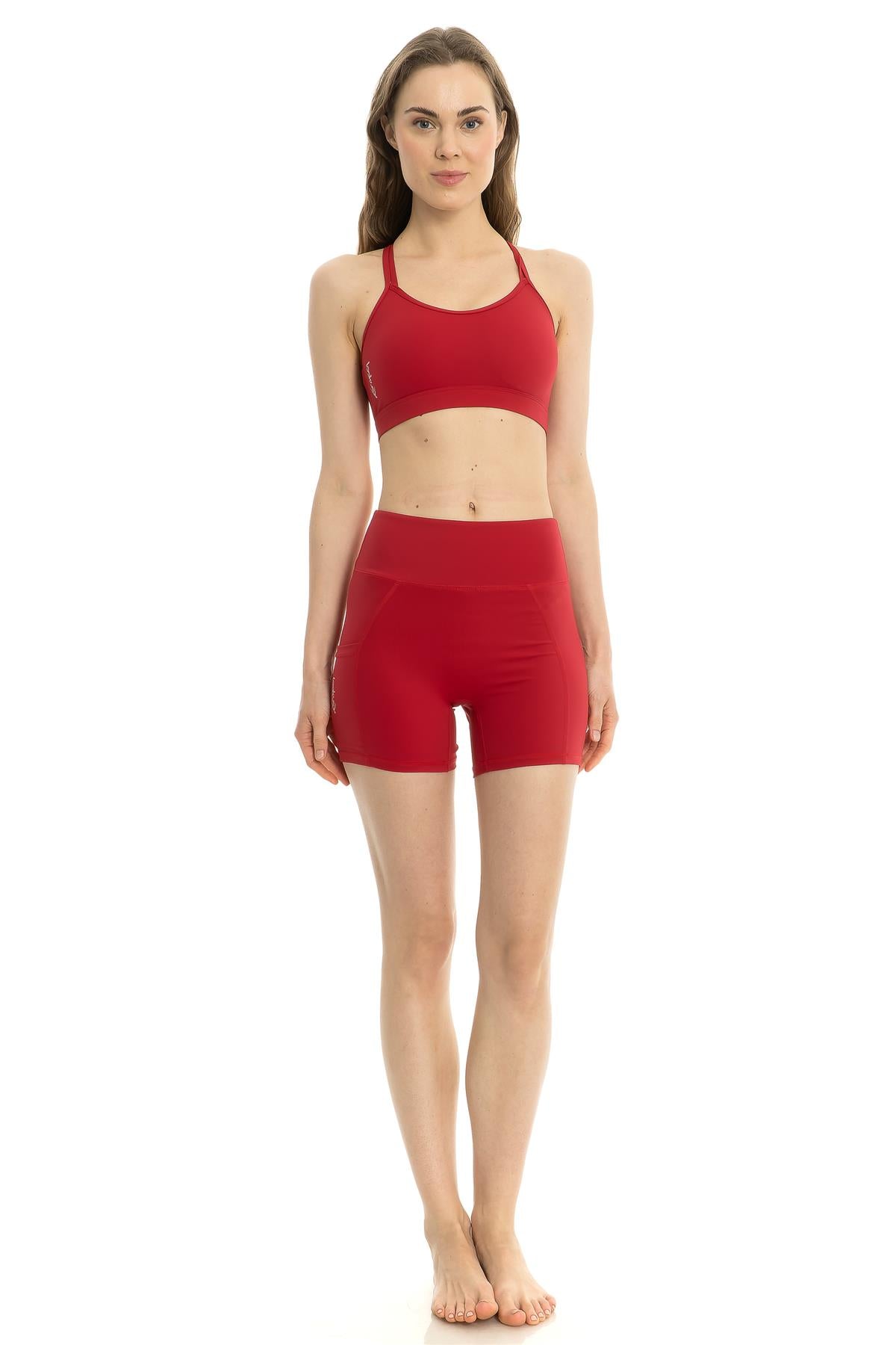 Summer Pocket Shorts Red