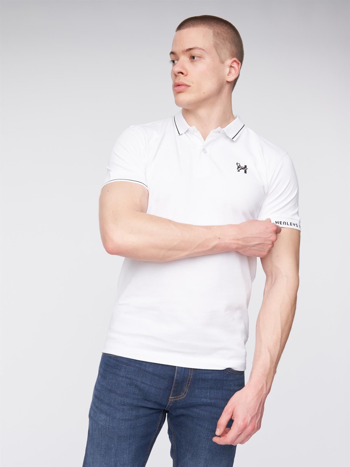 Mens Hentyme Polo White