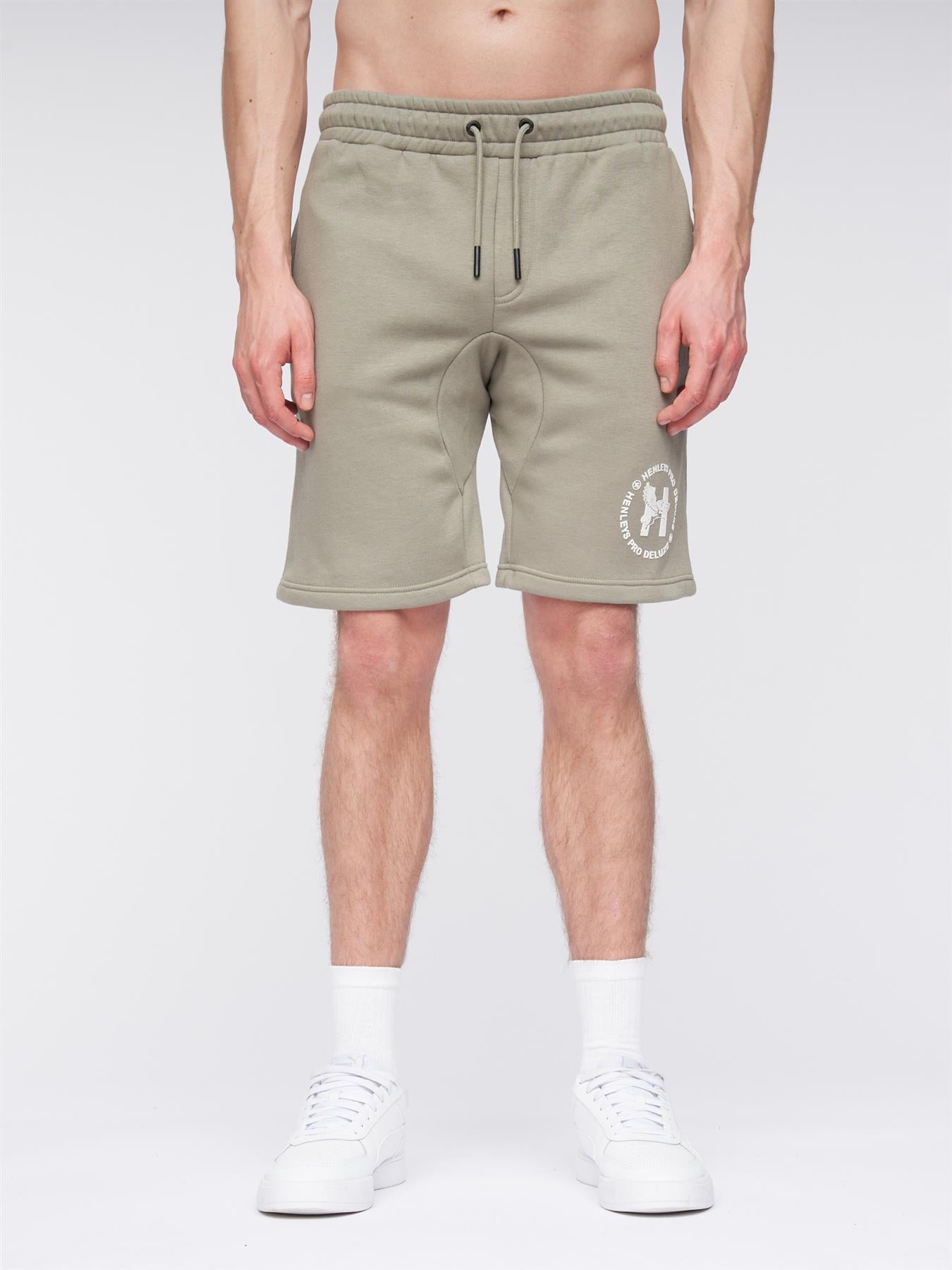 Mens Metafone Jog Shorts Dusty Olive