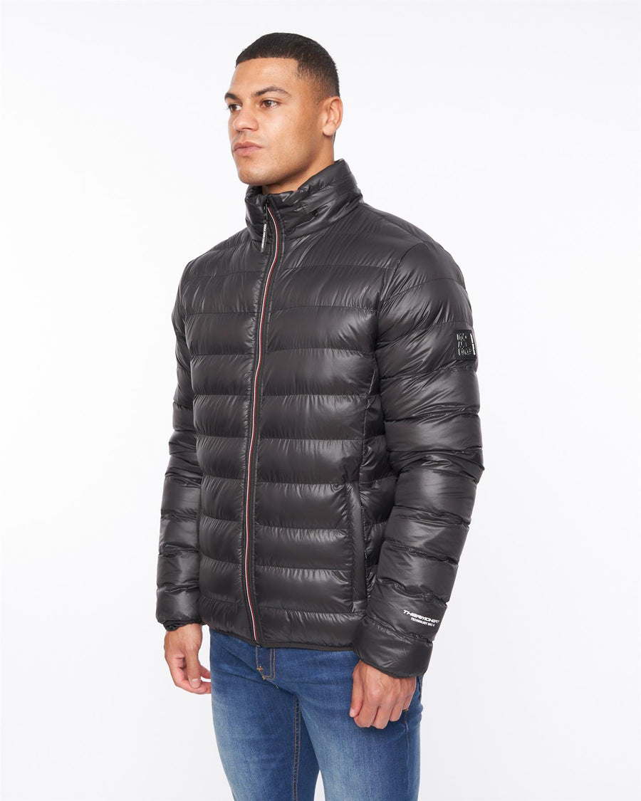 Mens Shemmy Two Quilted Jacket Black