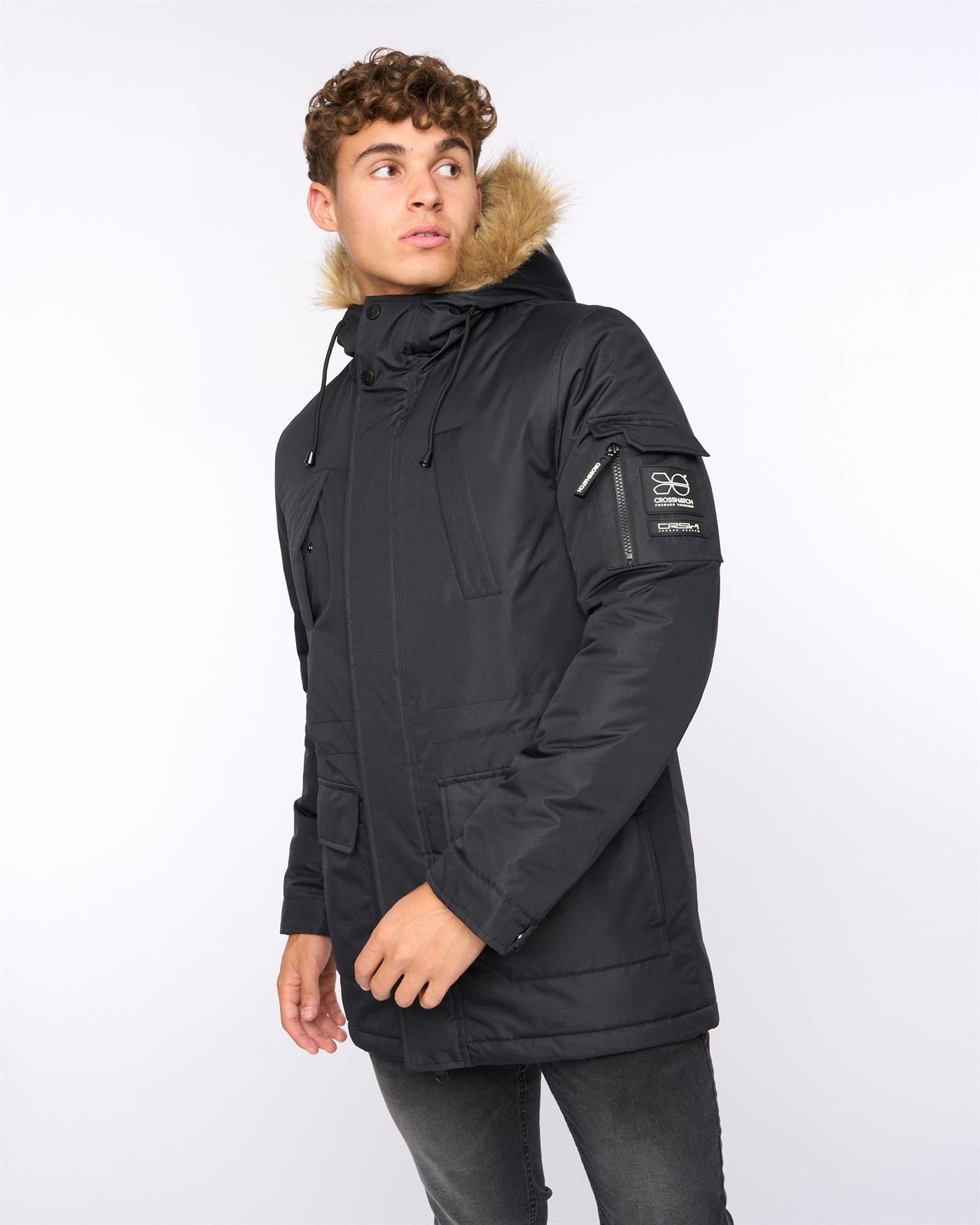 Mens Parkmoore Parka Black