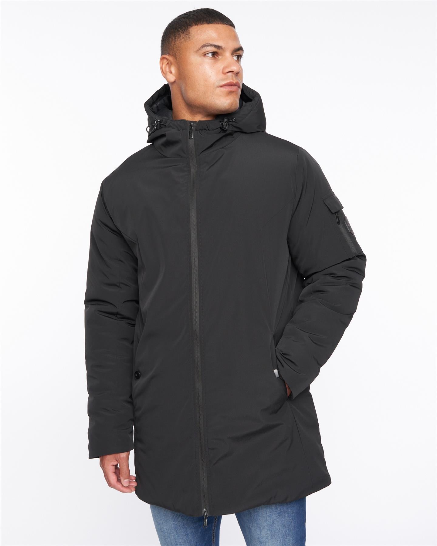 Mens Mantrax Padded Jacket Black