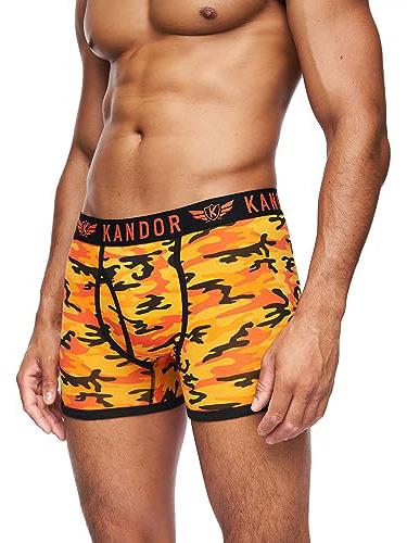 Men's Jeckers Boxers 7pk Orange