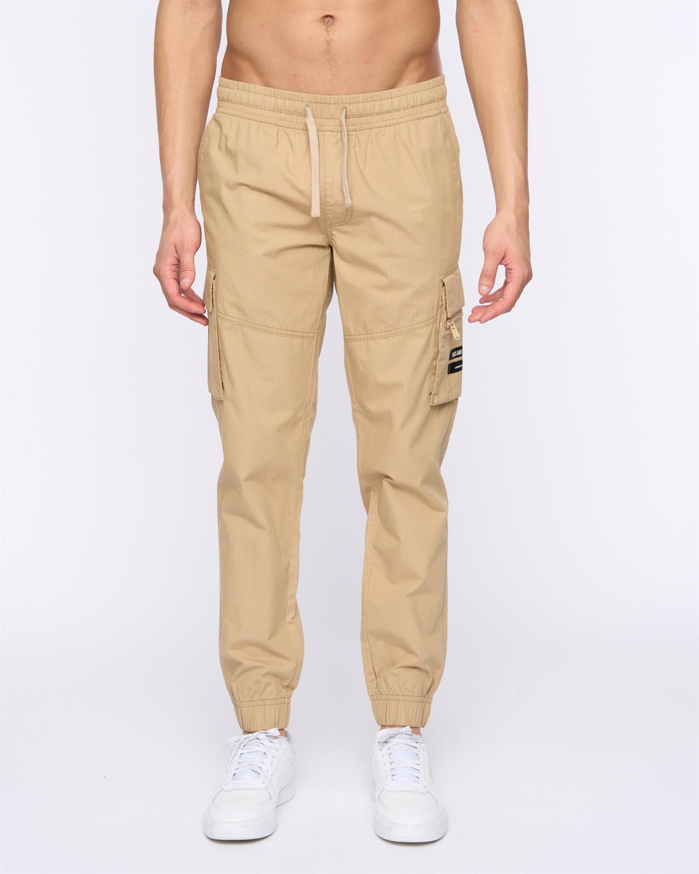 Mens Chesser Jog Pants Stone