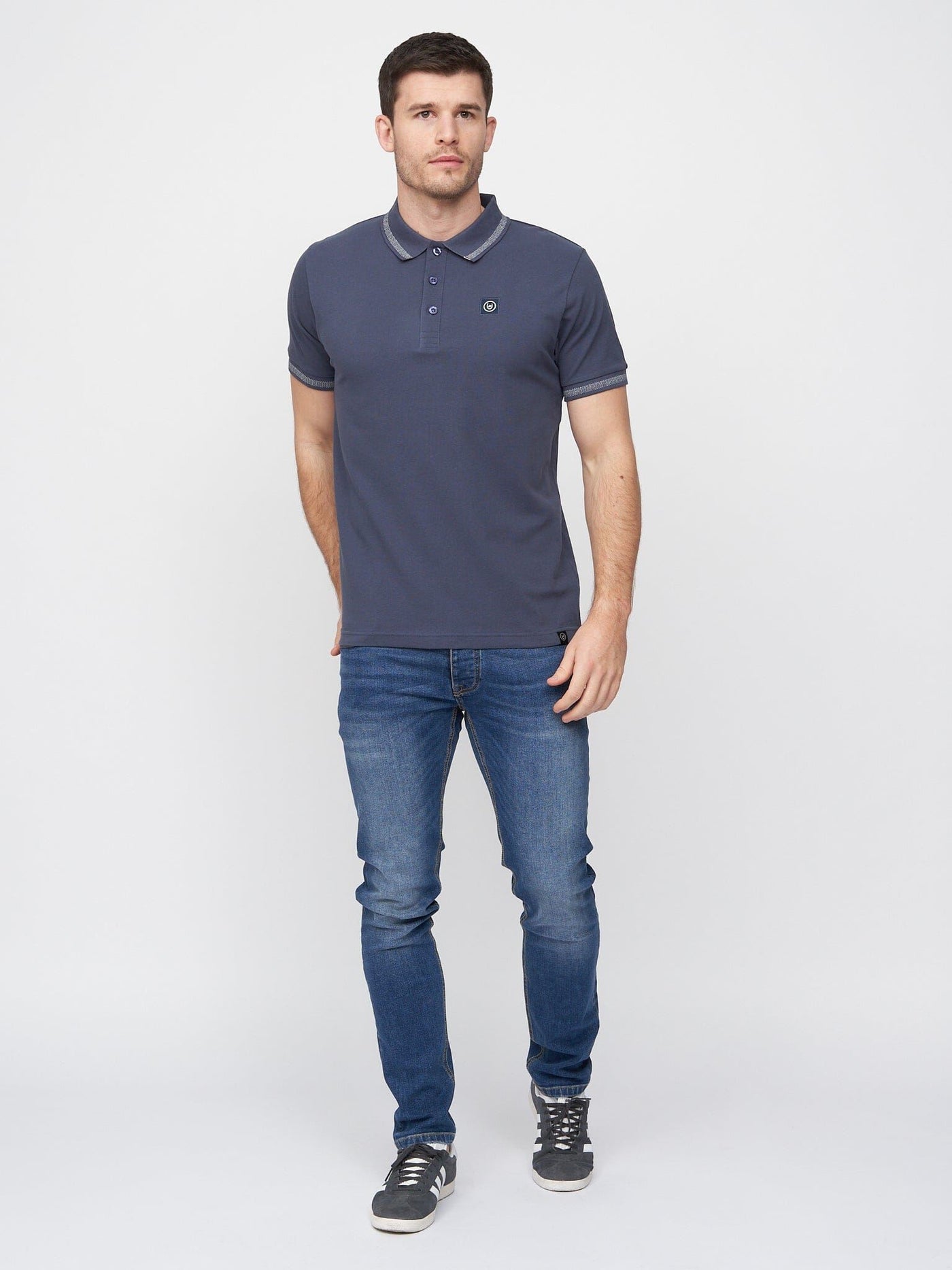 Feltar Polo Mid Blue