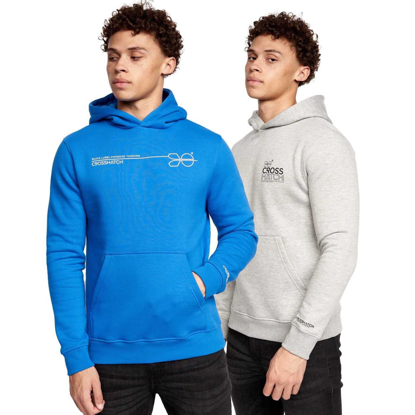 Burmax Hoodie 2pk Blue/Grey