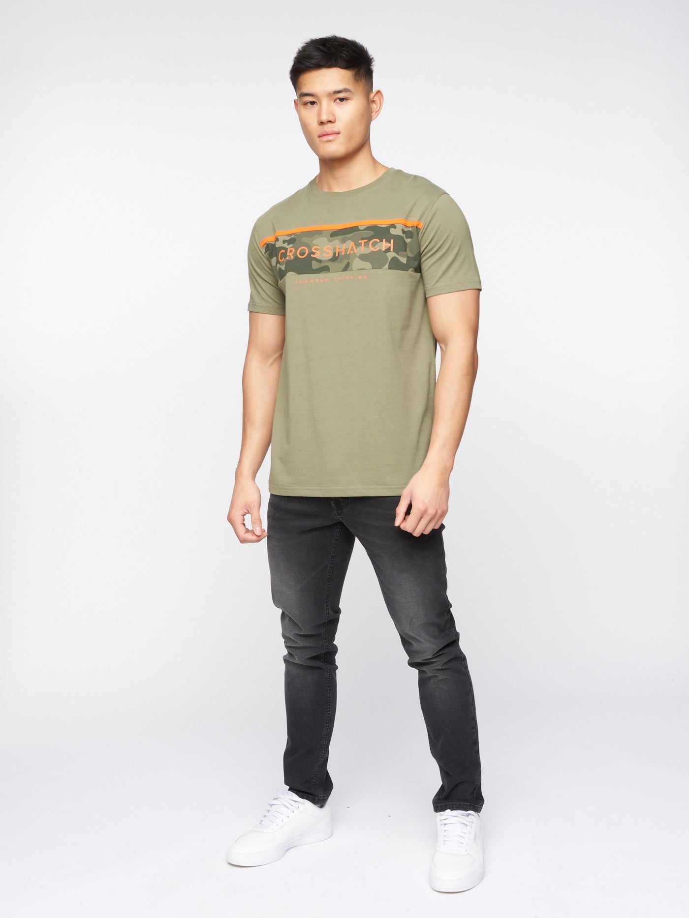 Neoline Camo T-Shirt Olive