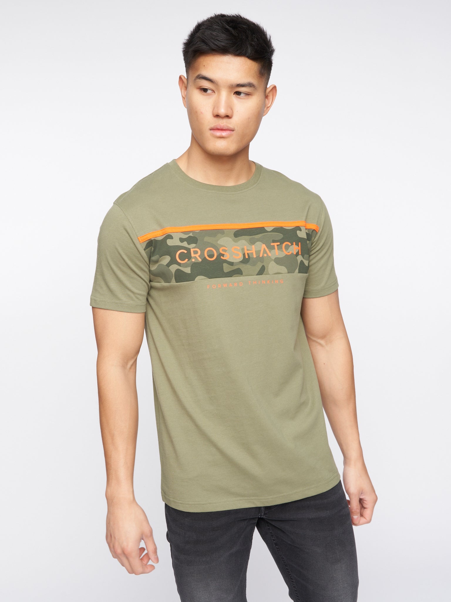 Neoline Camo T-Shirt Olive