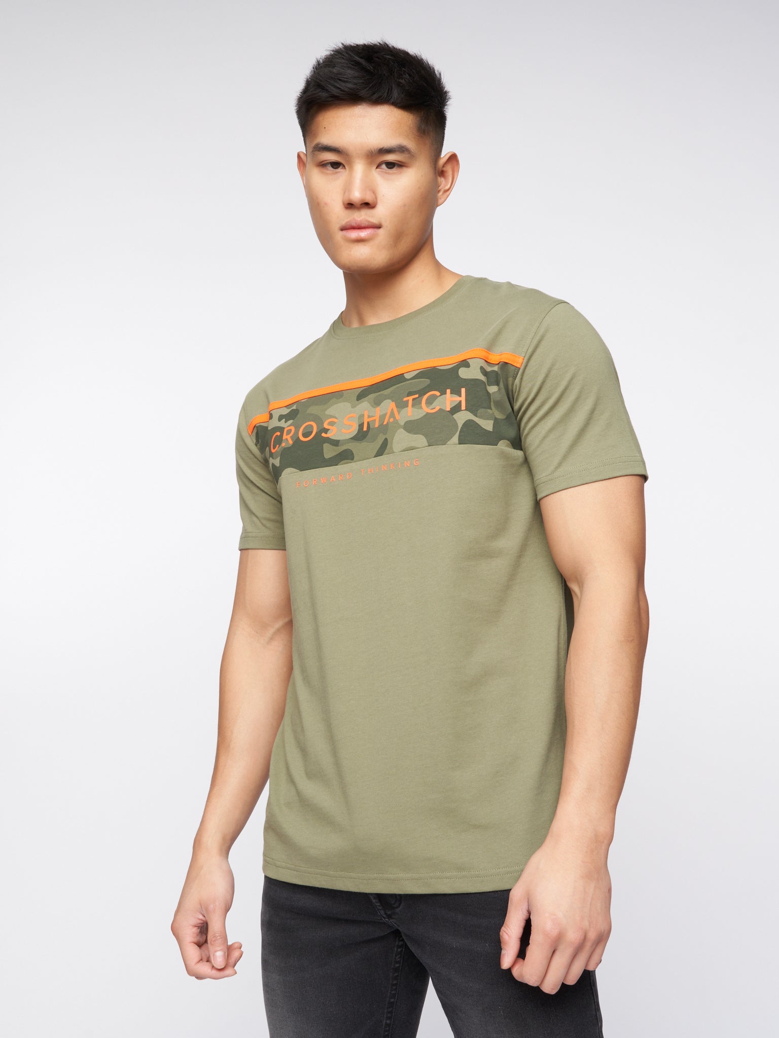 Neoline Camo T-Shirt Olive