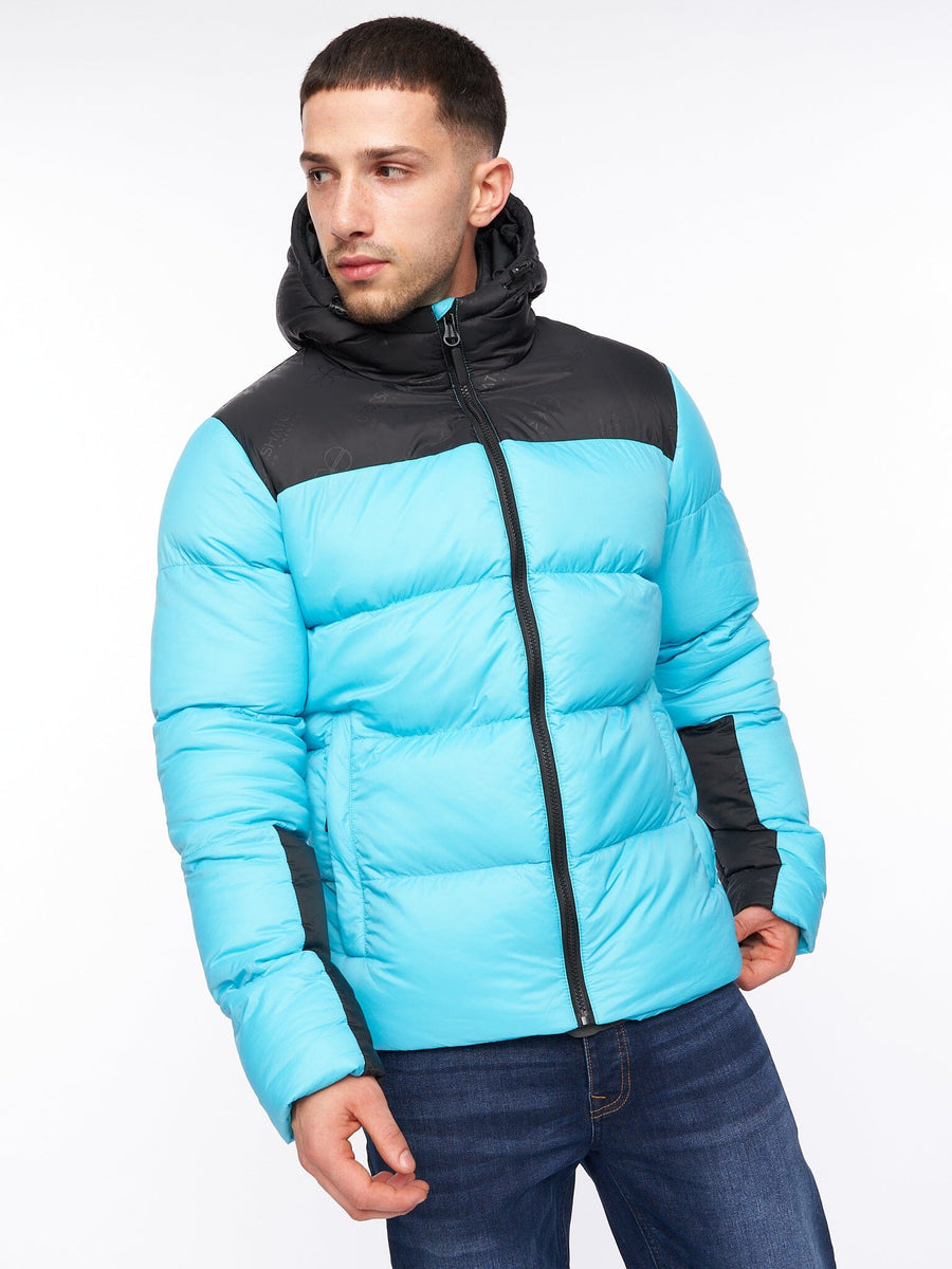 Chemerley Hooded Jacket Turquoise