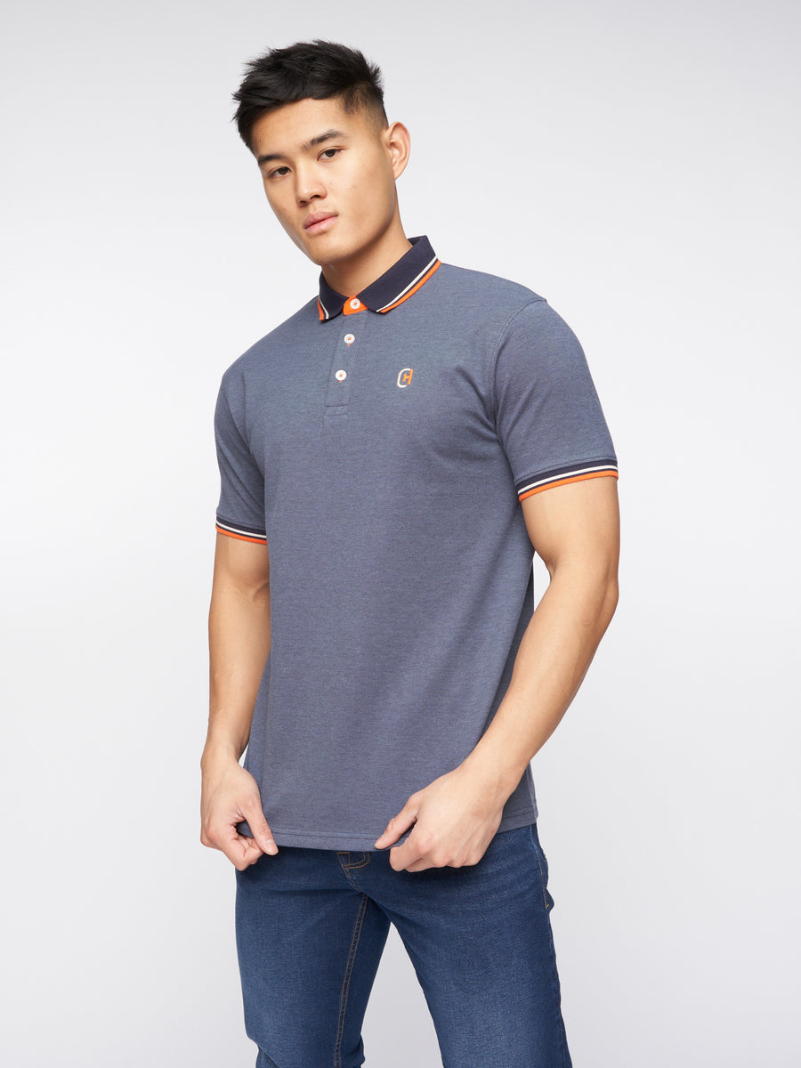 Britmane Polo Denim Blue