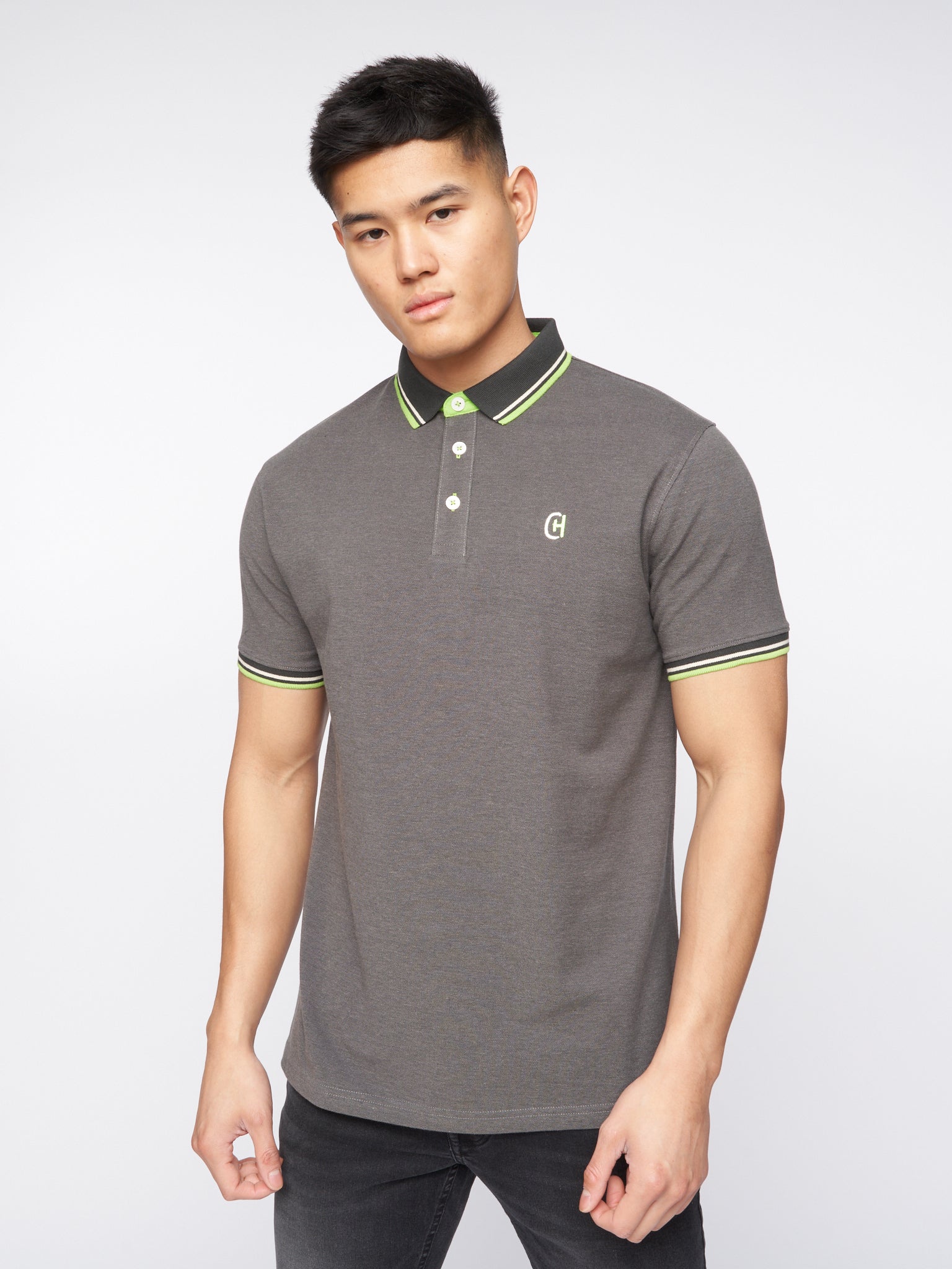 Britmane Polo Grey