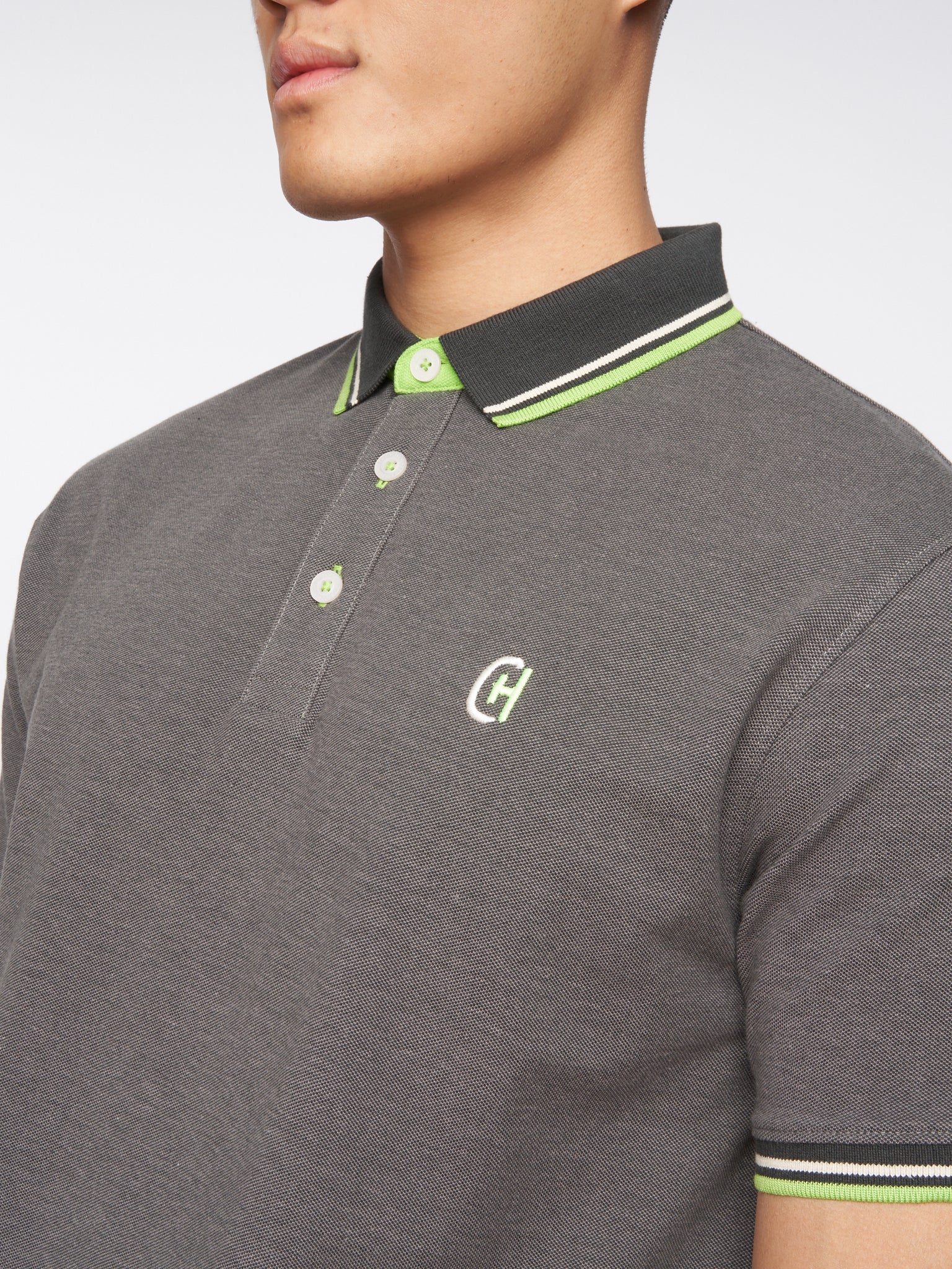 Britmane Polo Grey