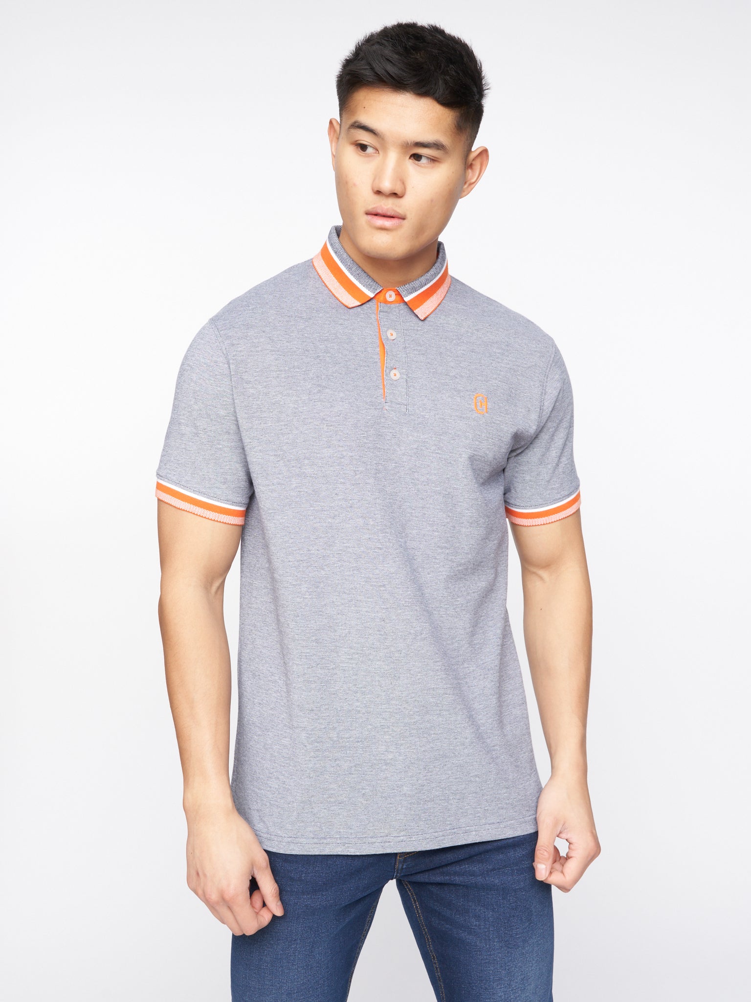 Cratmoore Polo Dark Grey Marl