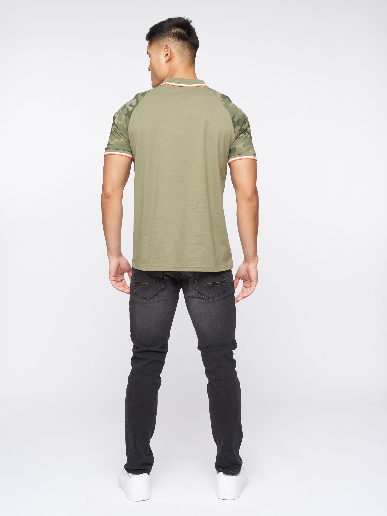 Cramdark Camo Polo Olive