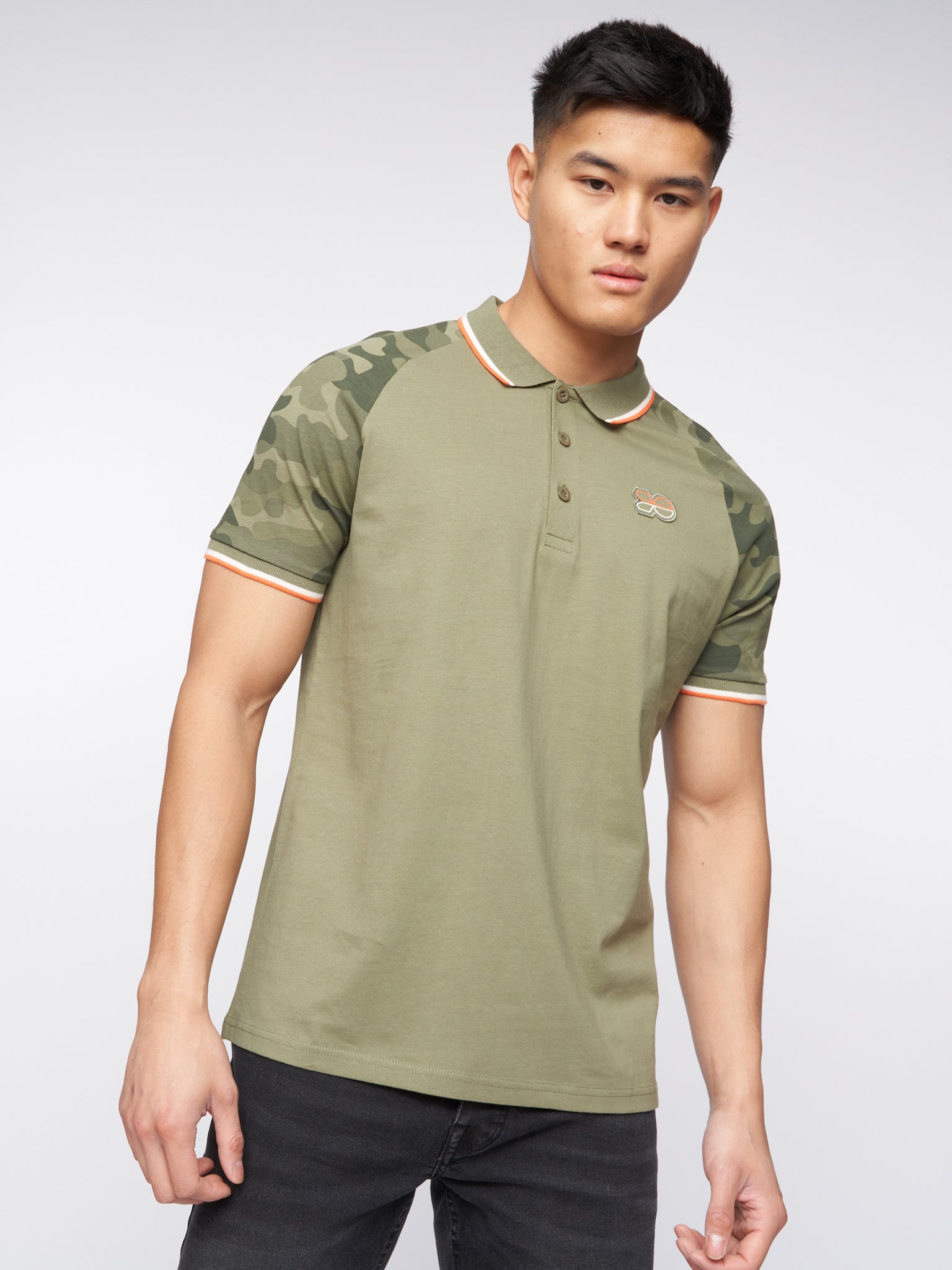 Cramdark Camo Polo Olive