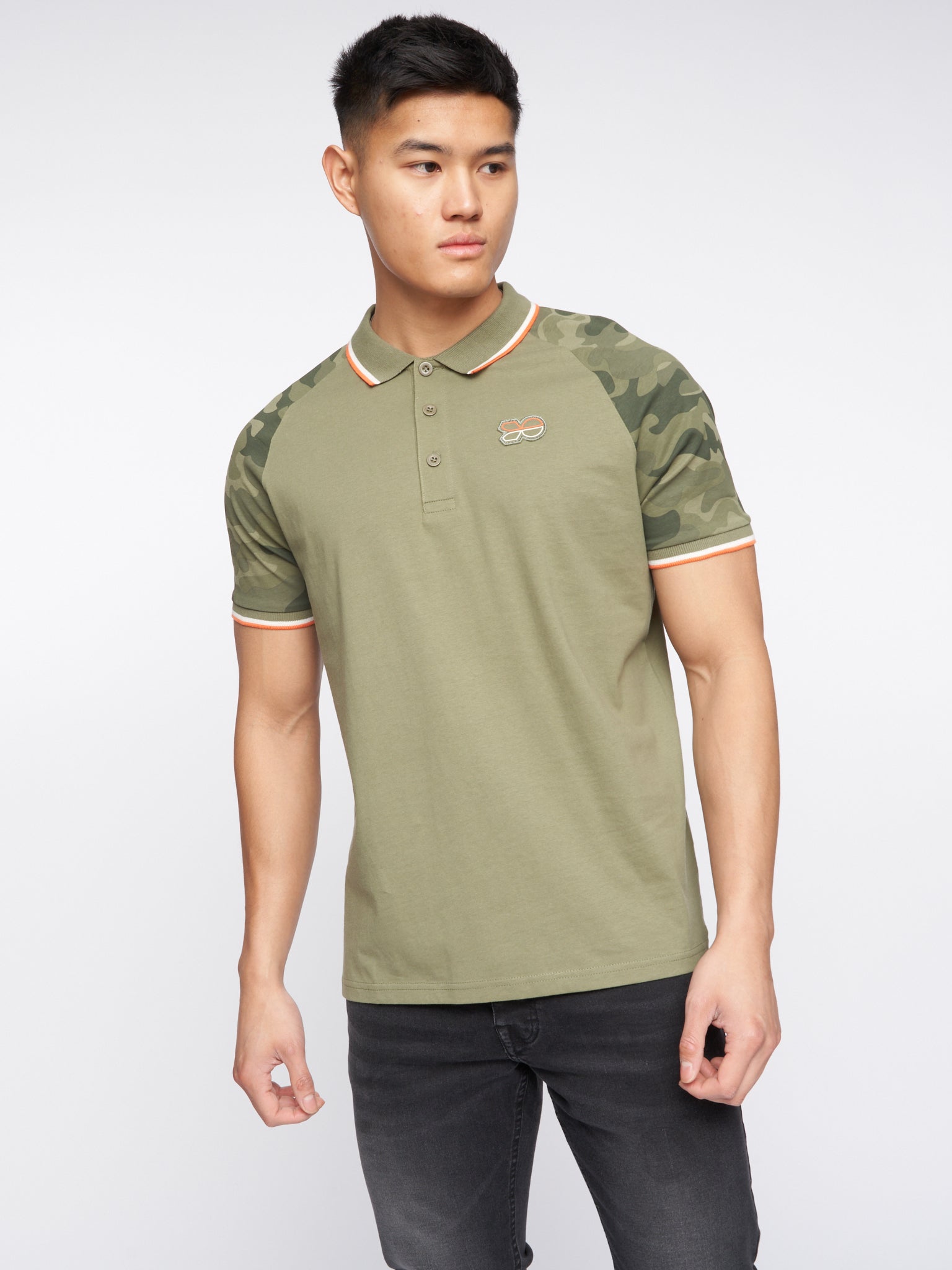 Cramdark Camo Polo Olive