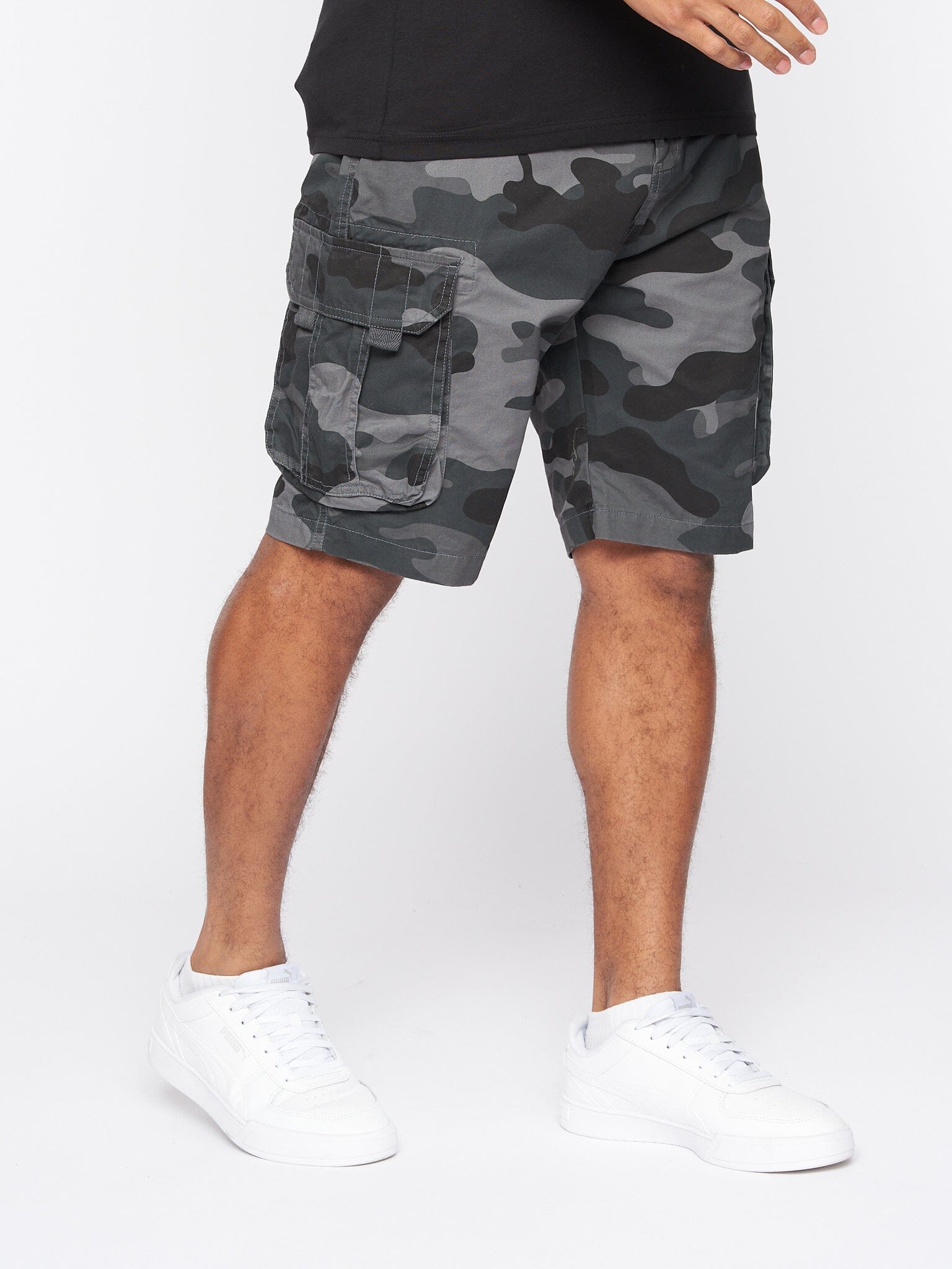 Watchford Shorts Charcoal Camo