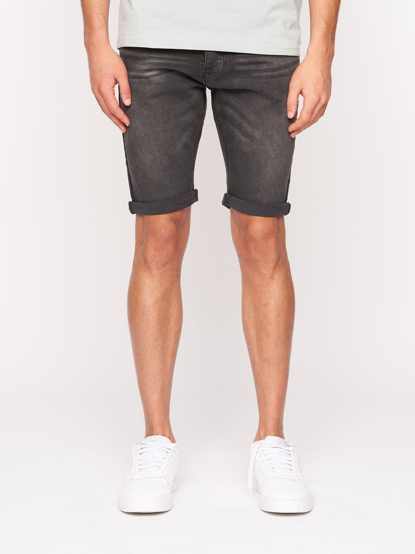 Reestier Denim Shorts Black