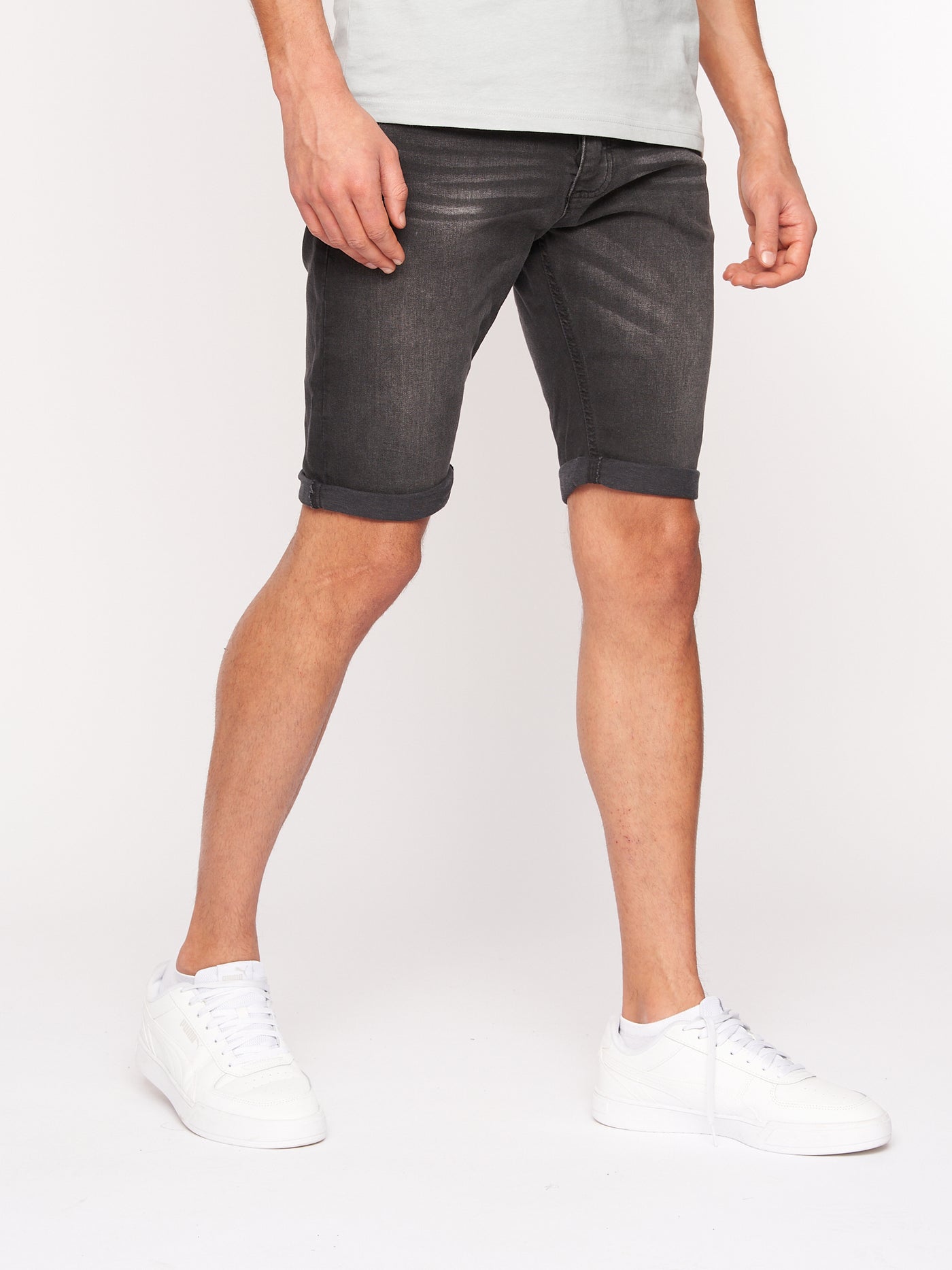 Reestier Denim Shorts Black