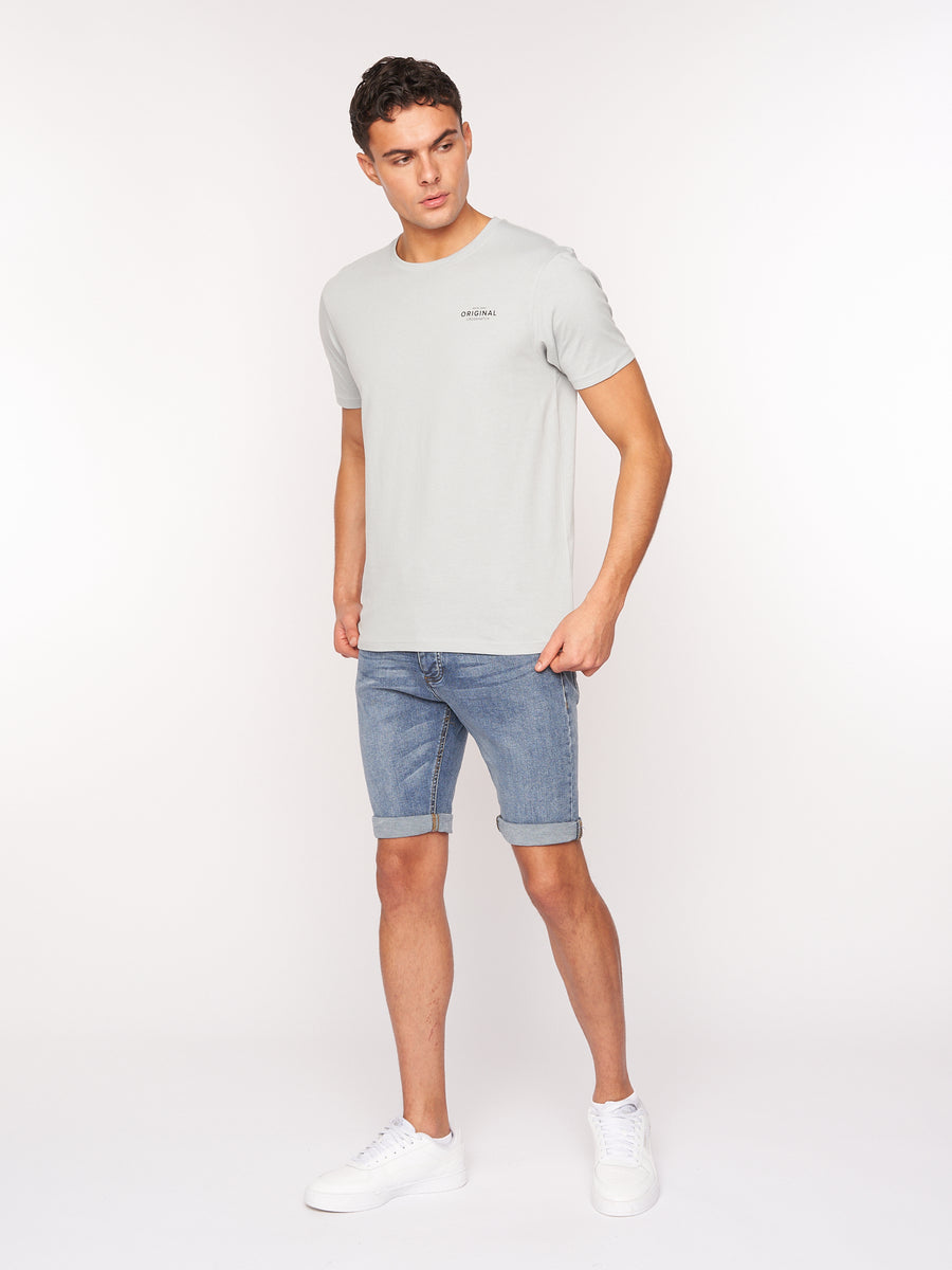 Reestier Denim Shorts Light Wash