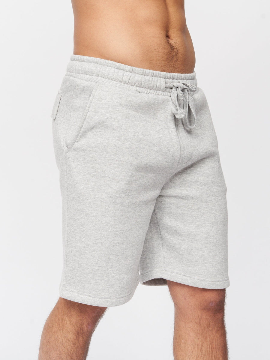 Flocked Shorts Grey Marl