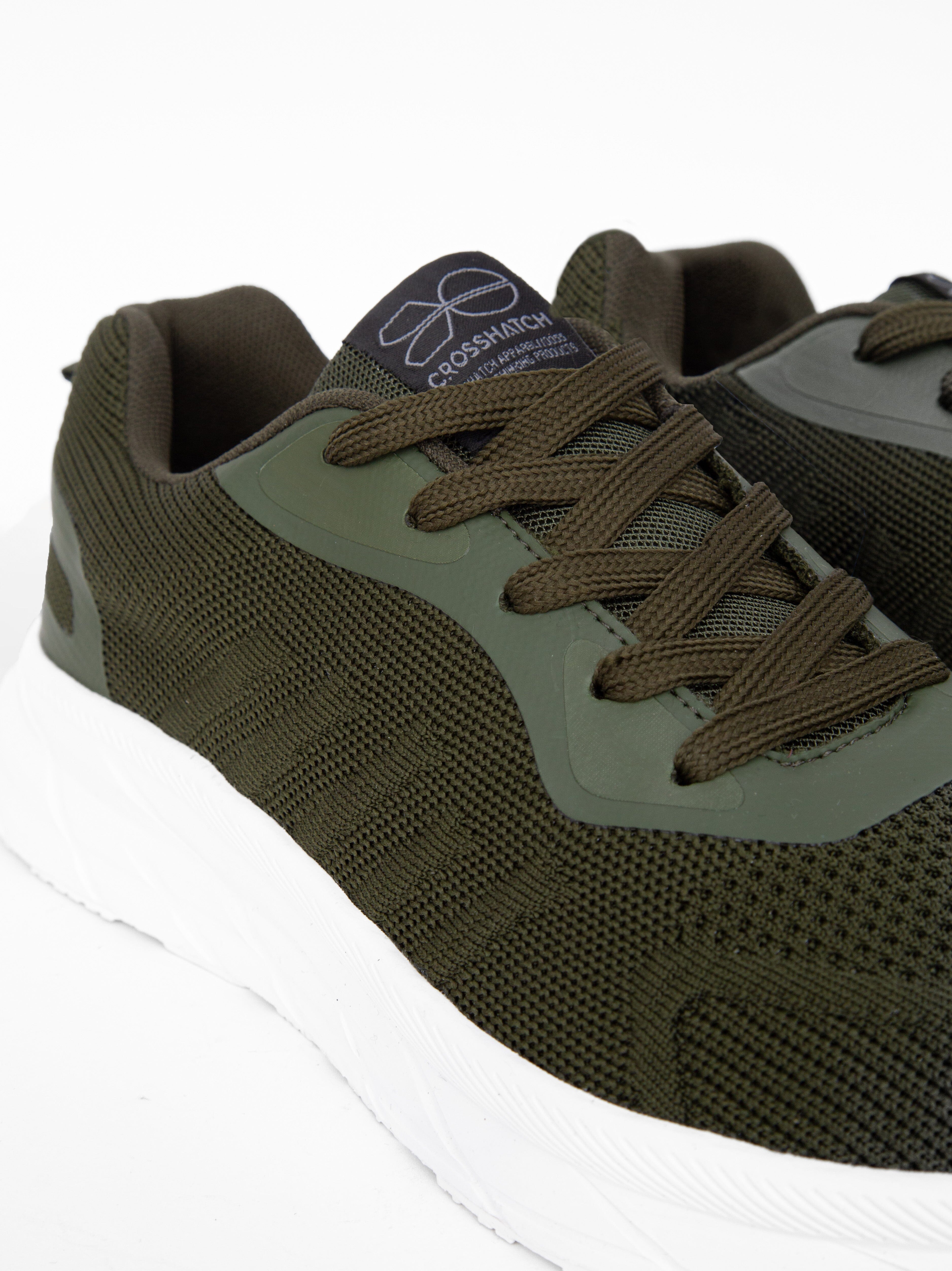 Lennart Trainers Olive/White