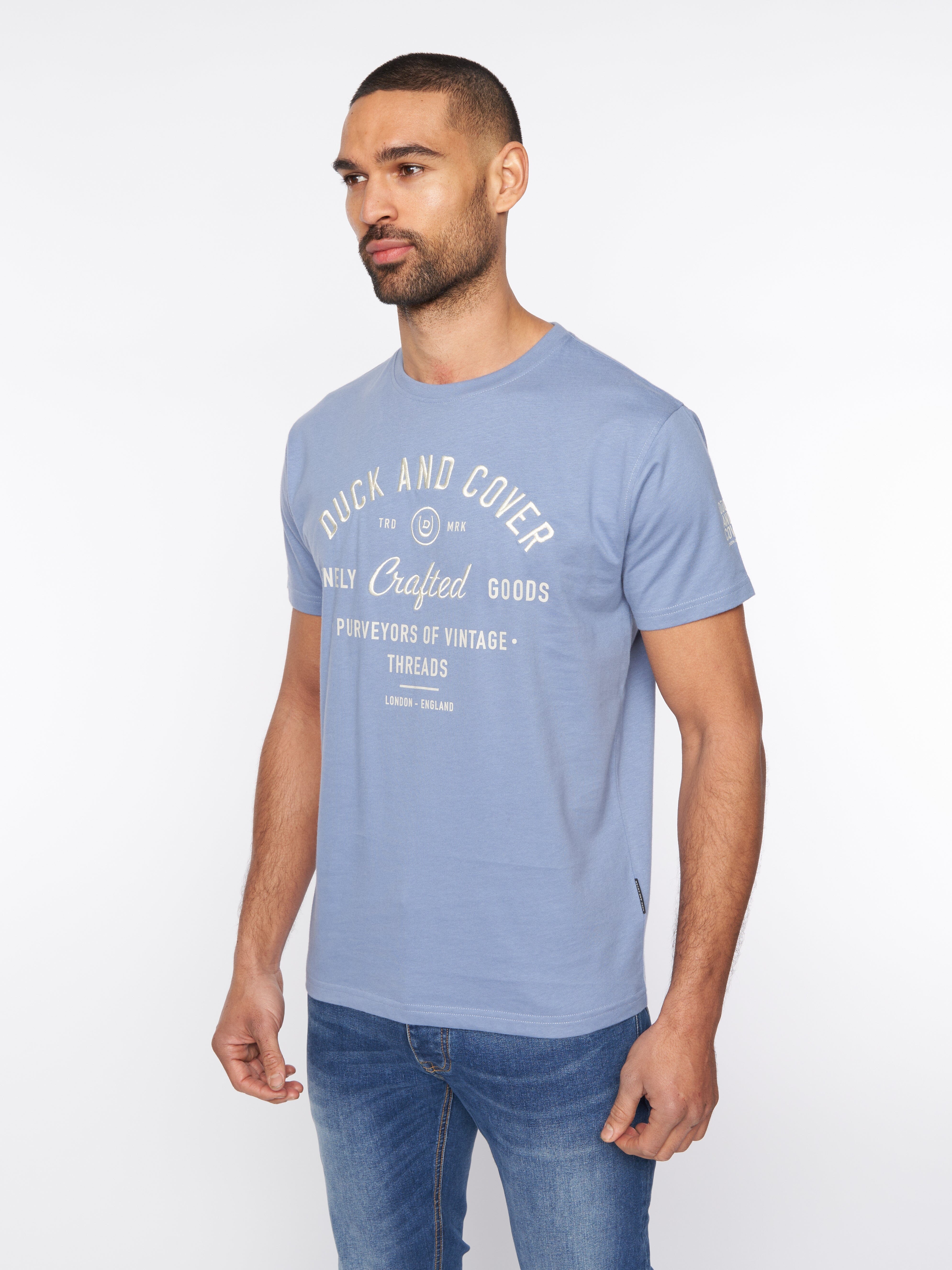 Kacper T-Shirt Blue