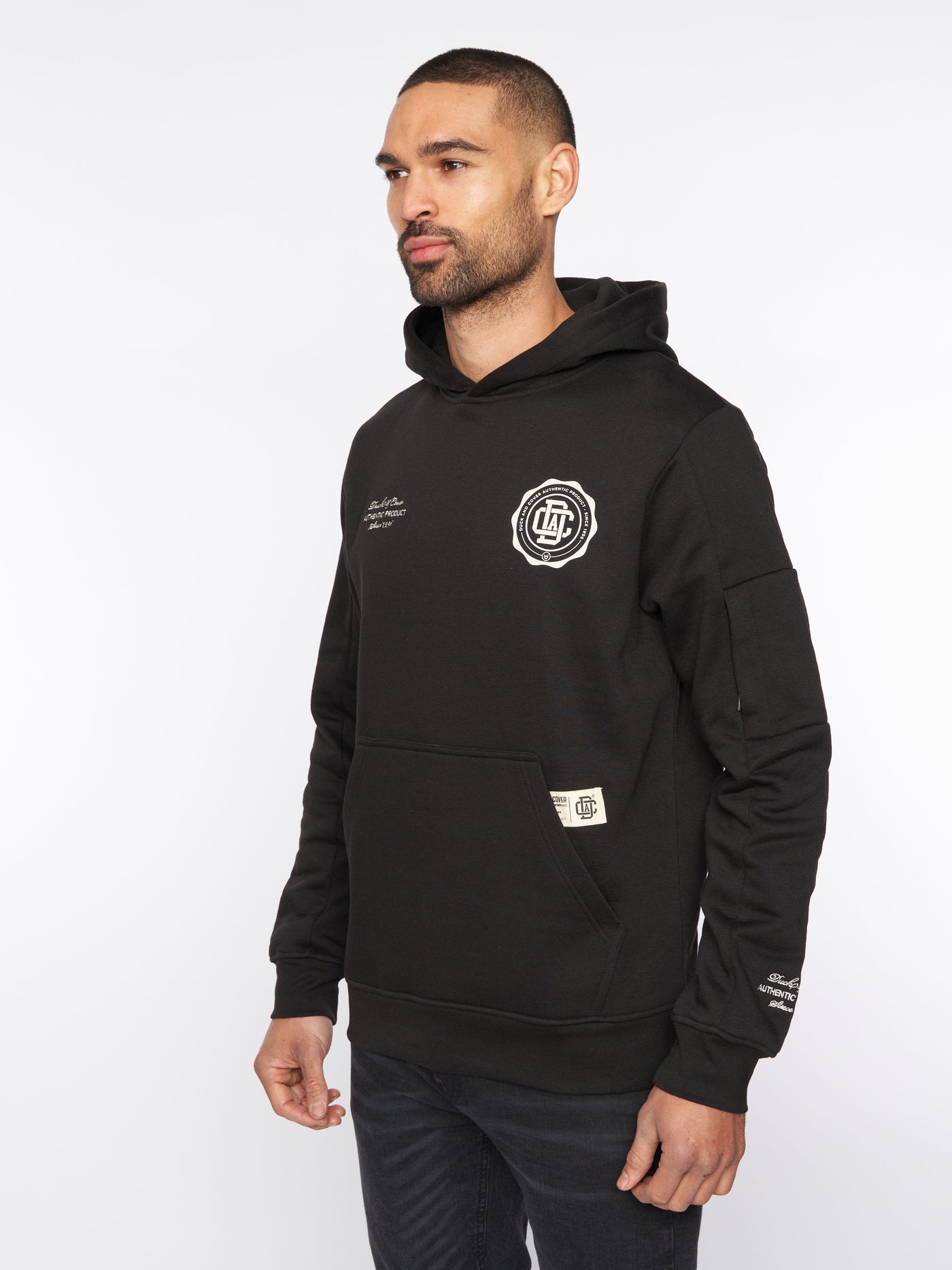 Keyaan Hoodie Black