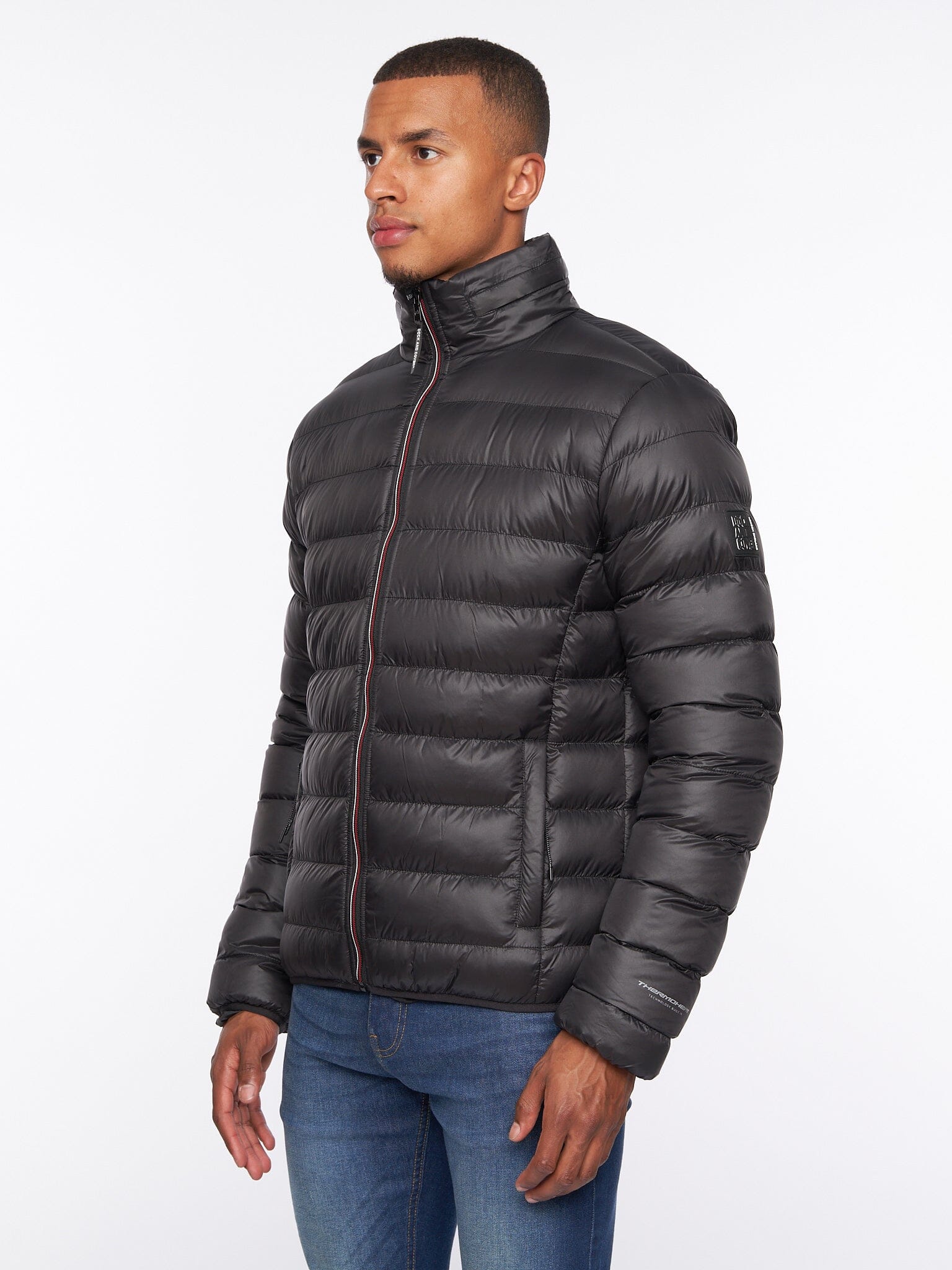 Duck and Cover Mens Sheemy Padded Jacket Black · Brand Corner