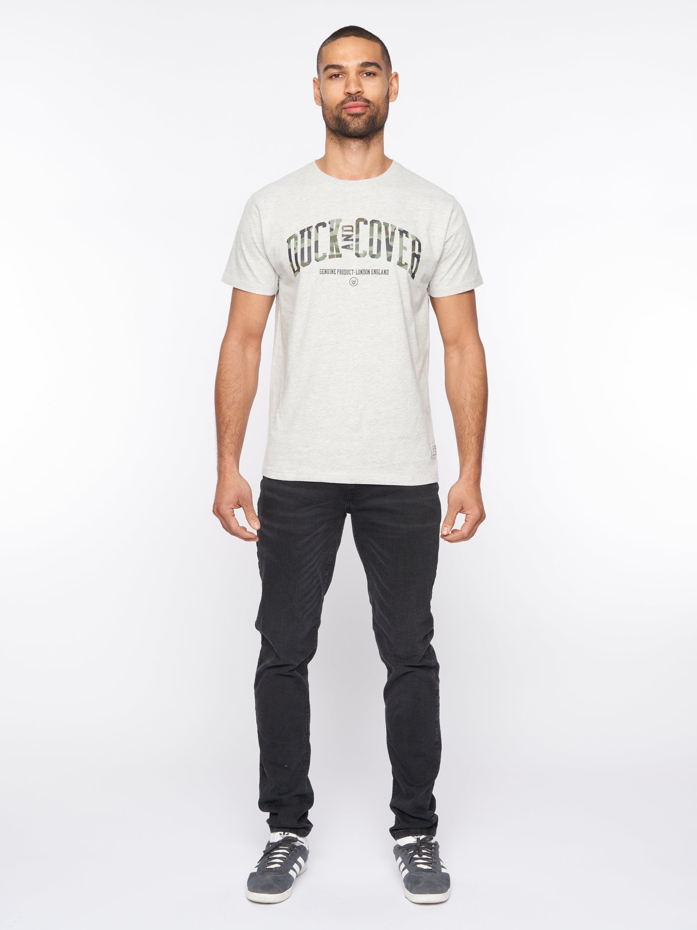 Shaffer T-Shirt Grey Marl