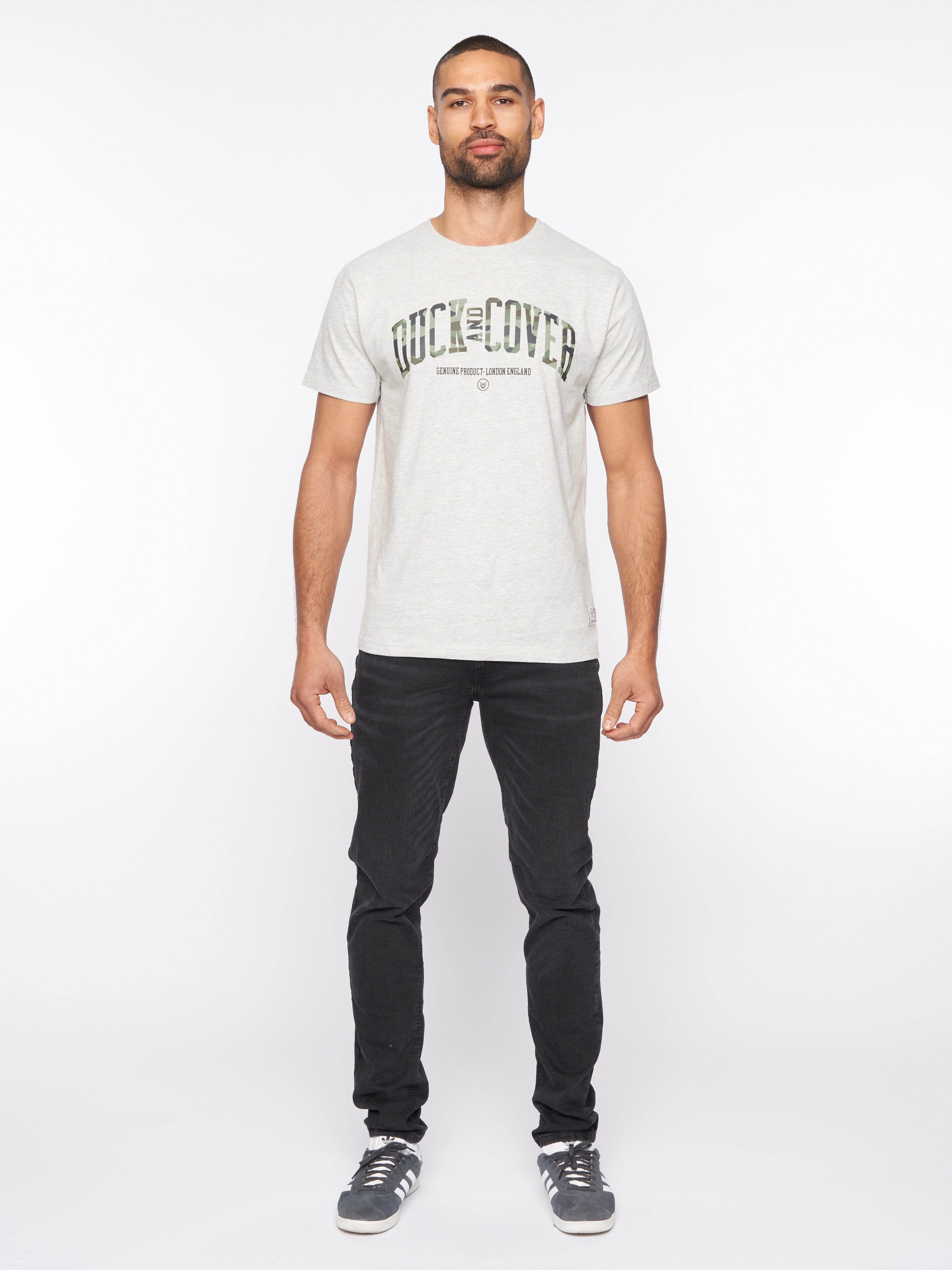 Shaffer T-Shirt Grey Marl