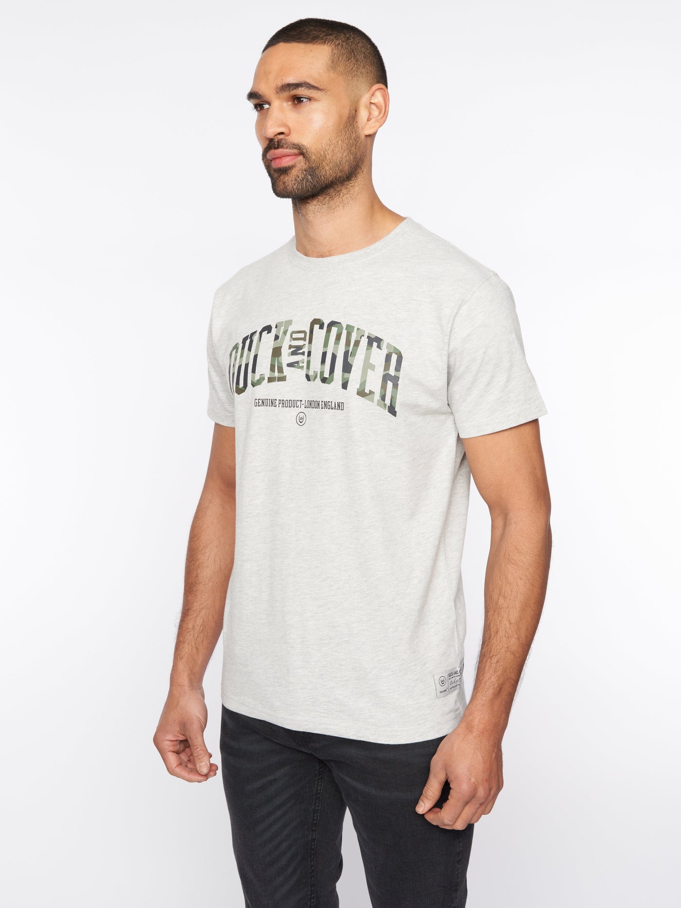 Shaffer T-Shirt Grey Marl