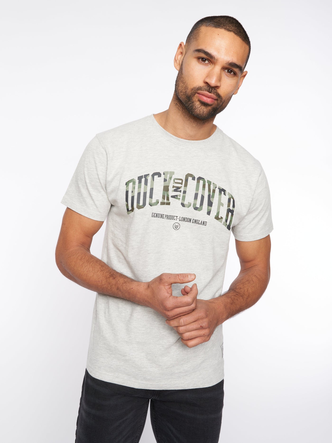 Shaffer T-Shirt Grey Marl