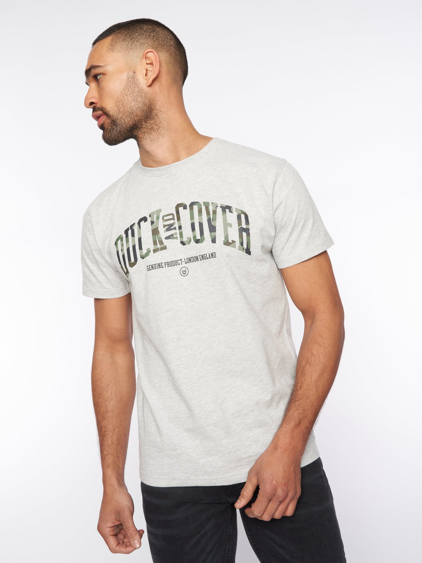 Shaffer T-Shirt Grey Marl