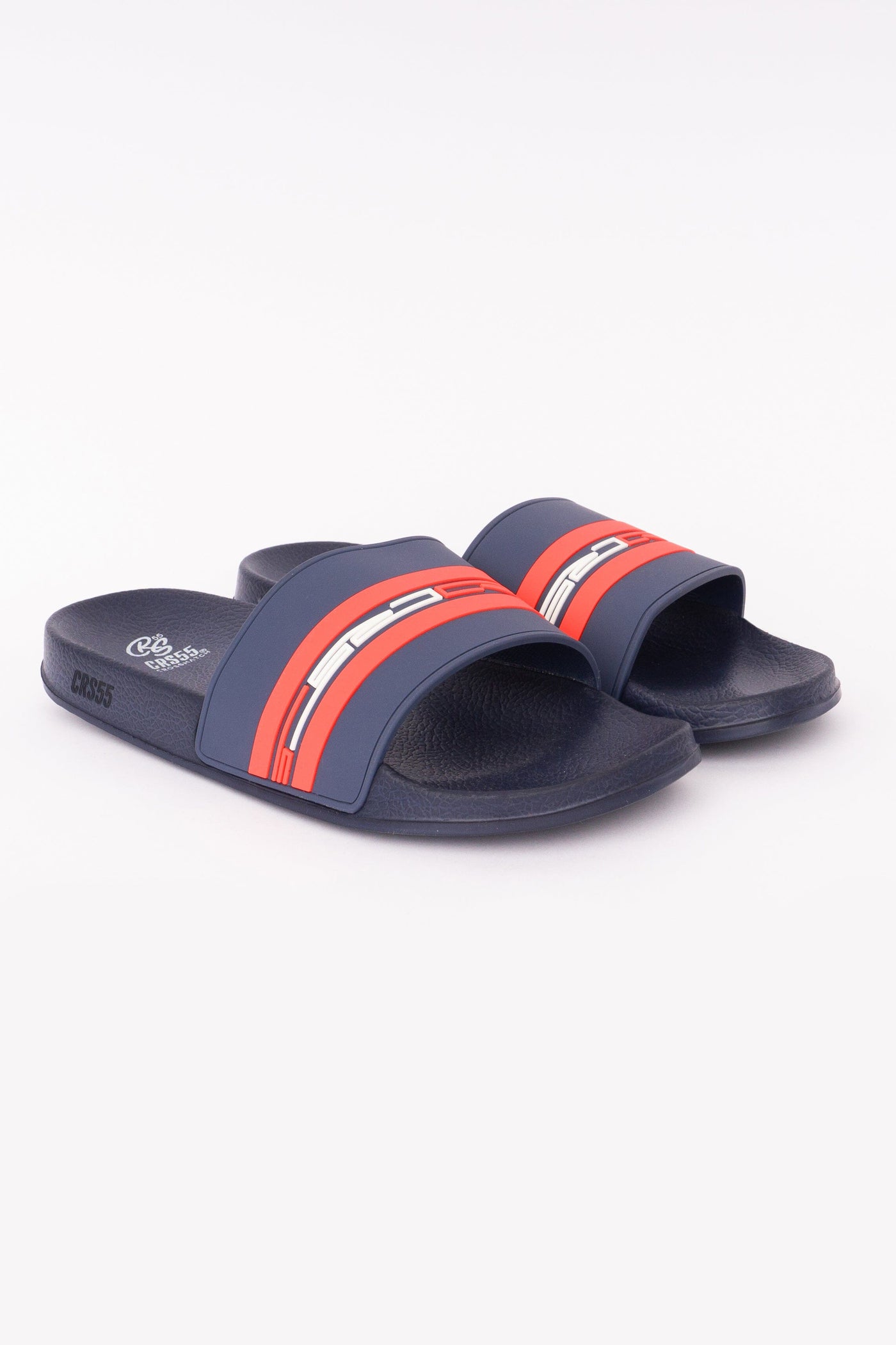 Mentella Sliders Navy/Red