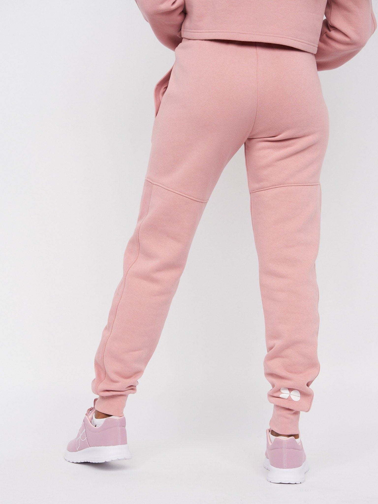 Womens Crushaw High Waisted Joggers Pink