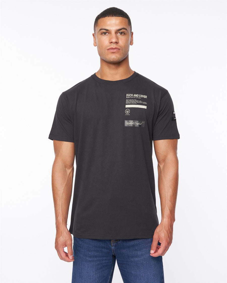 Mens Jennerkins T-Shirt Black