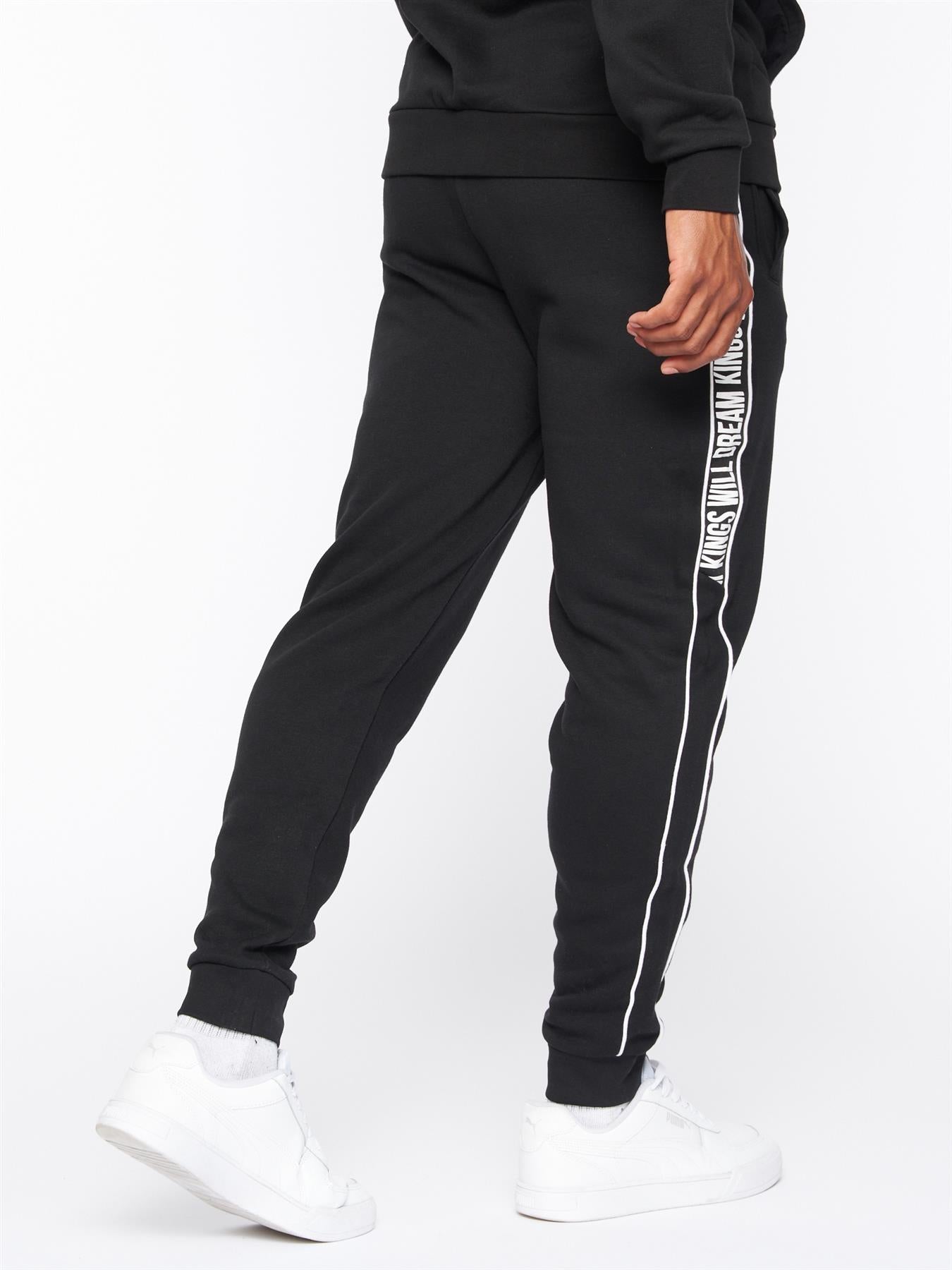 Kings Will Dream Mens Bexley Tracksuit Sweat Black Brand Corner