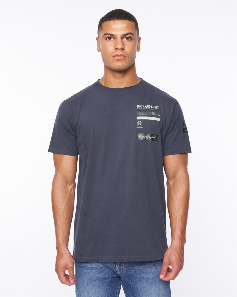 Mens Jennerkins T-Shirt Navy