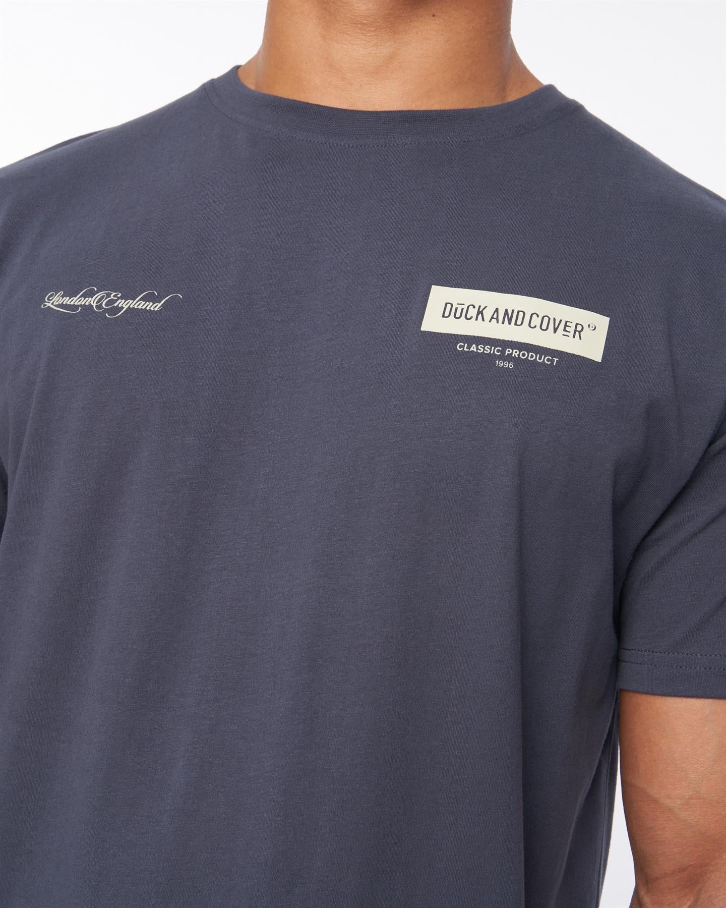 Mens Mersak T-Shirt Navy